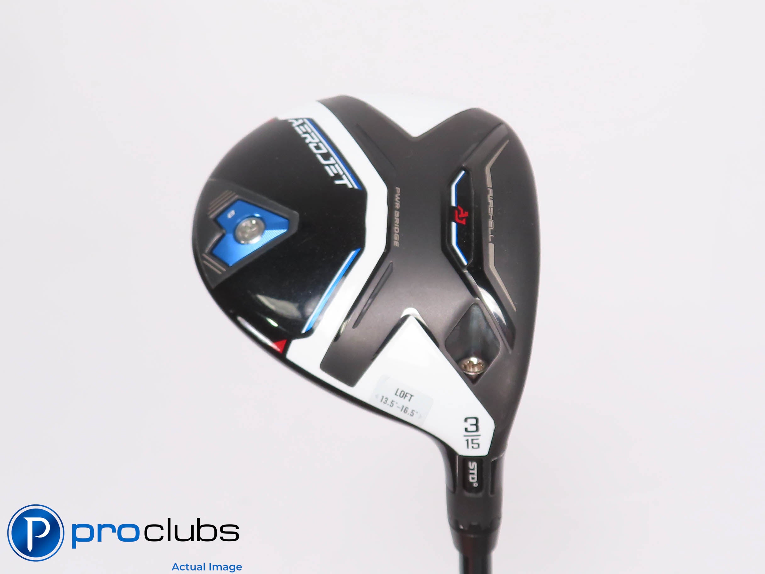 Cobra AEROJET 15* 3 Wood - UST Mamiya LINQ White 7F4 Stiff Flex - 452618