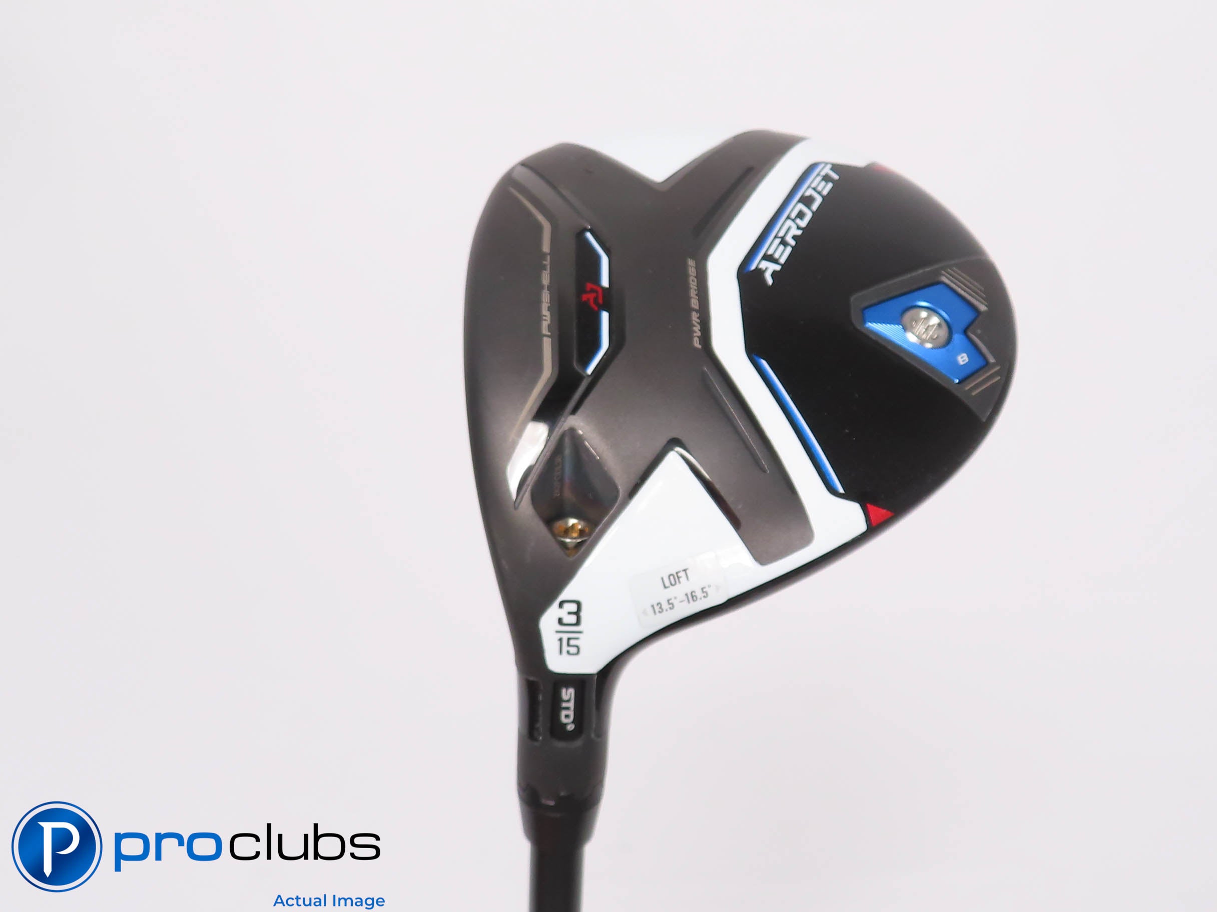 Left Handed Cobra AEROJET 15* 3 Wood - UST Helium 5F4 Stiff Flex - 453044