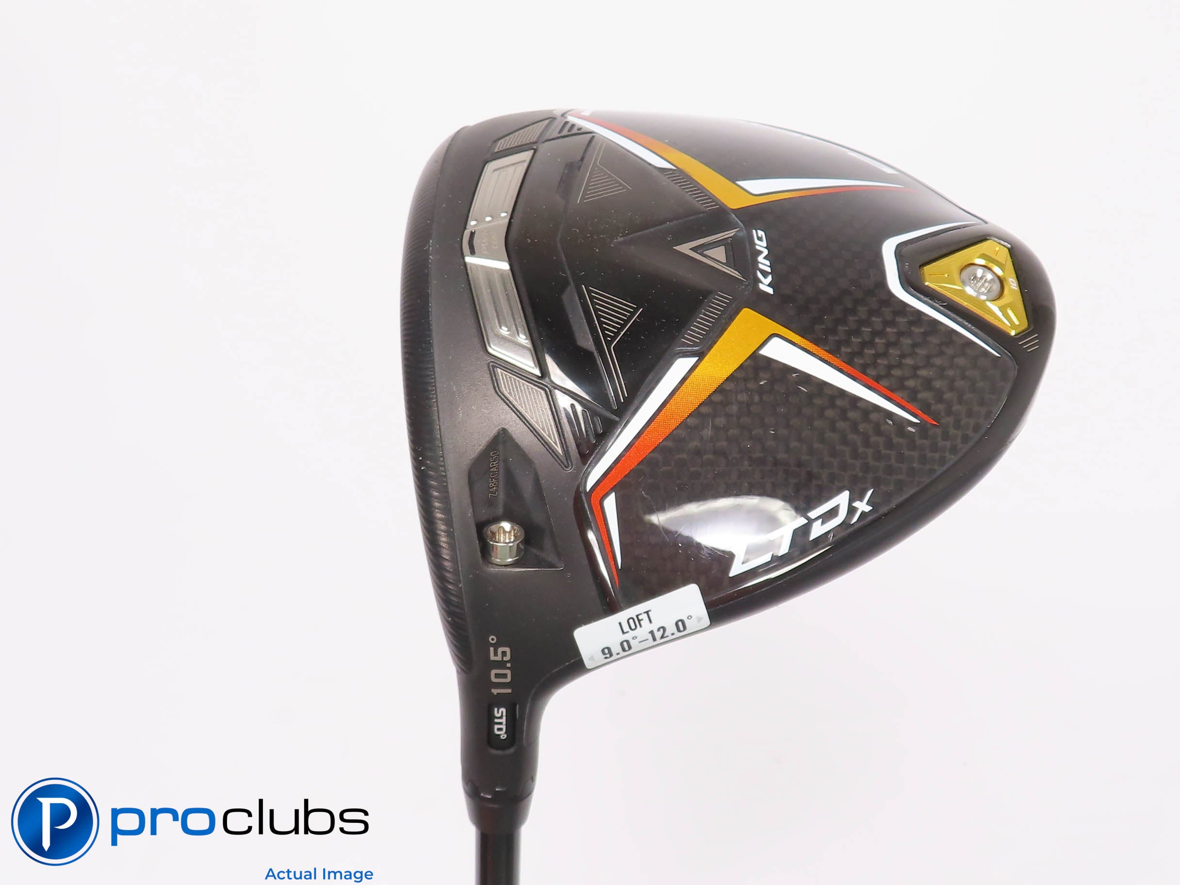 Left Handed Cobra LTDx 10.5* Driver - Gen4 HZRDUS 70g 6.0 Stiff Flex - 452069