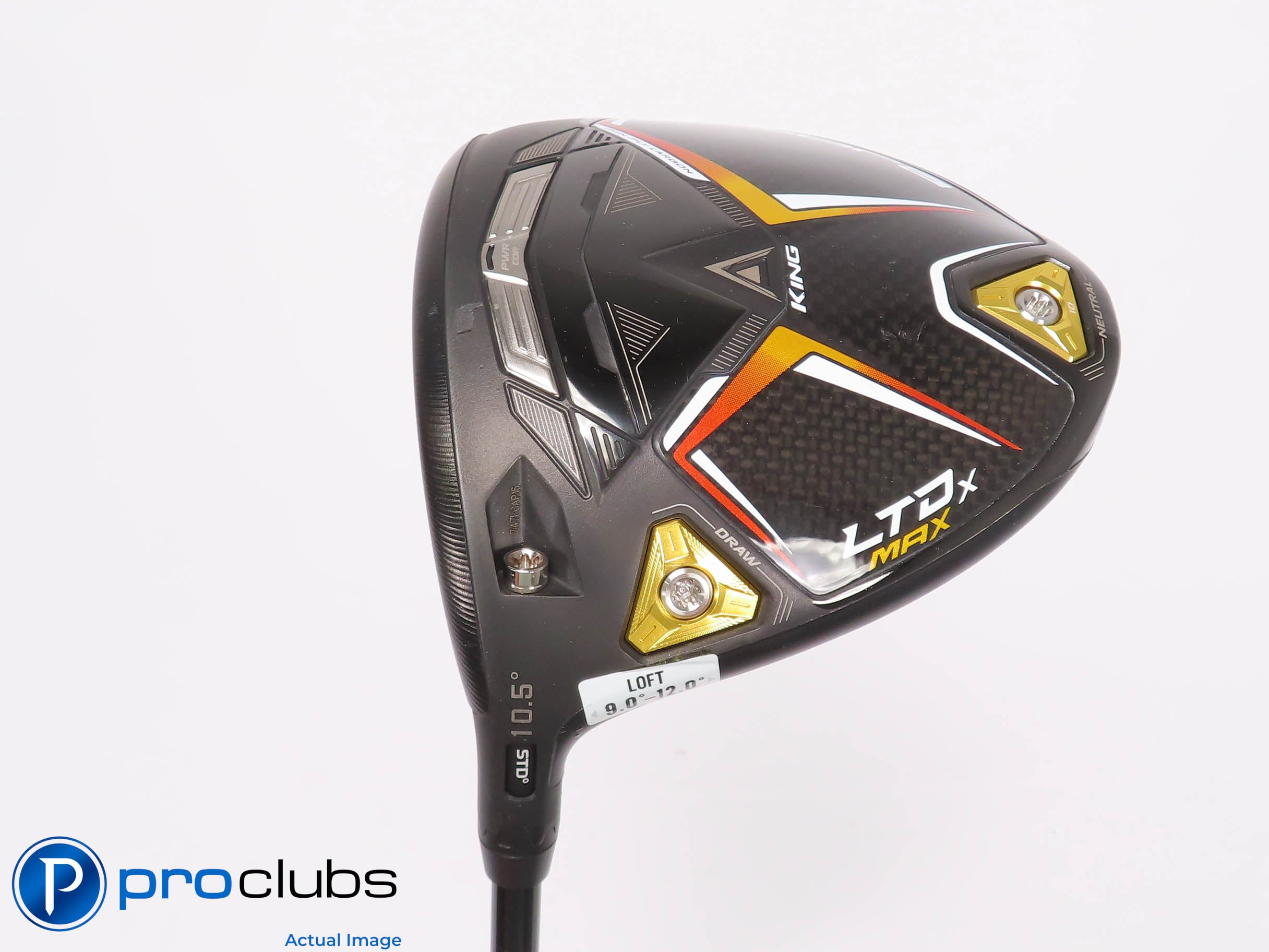 Left Handed Cobra LTDx MAX 10.5* Driver - Gen4 HZRDUS 70g 6.0 Stiff Flex #452068