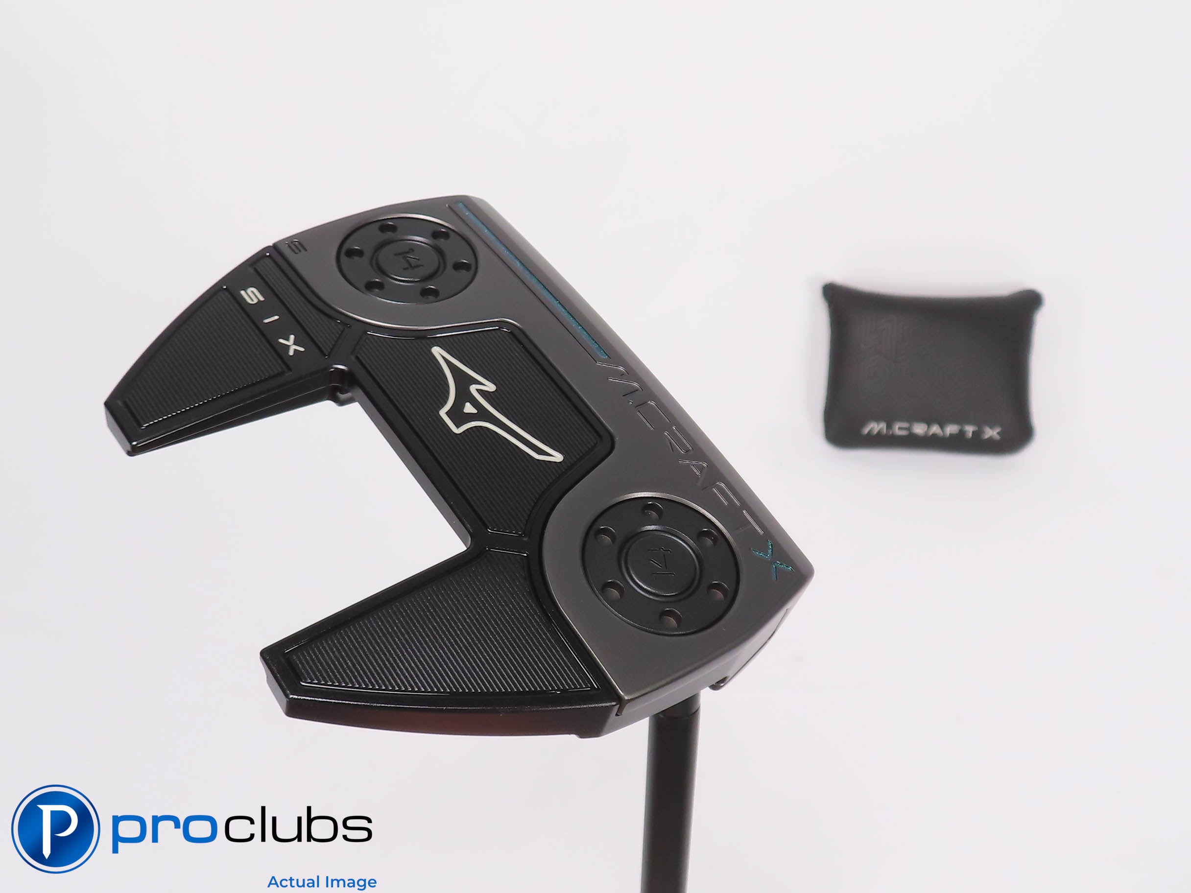New! 2025 Mizuno M-Craft X SIX 38" Putter w/Cover - 454921
