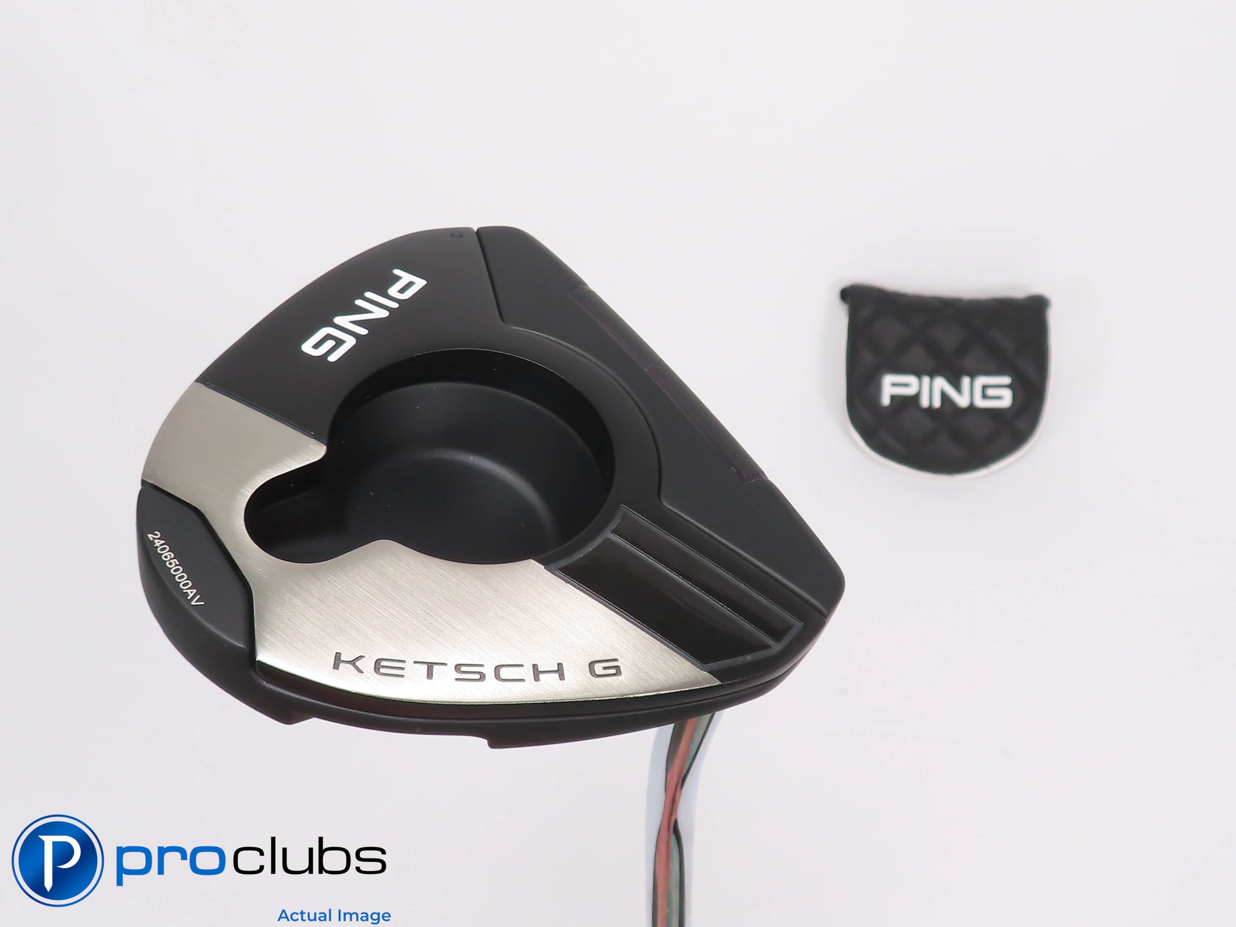 Mint! Ping 24 Series KETSCH G 35" Putter w/Cover w/ BGT Stability Shaft #454976