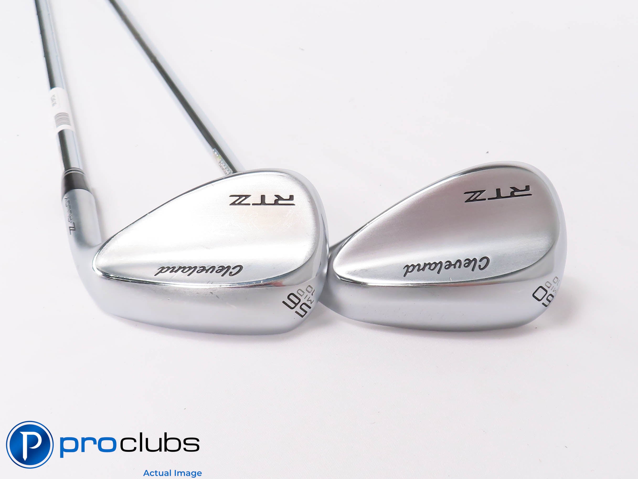 Cleveland RTZ Chrome 56*,60* Wedge Set - DG Tour Issue Spinner Wedge - 454984