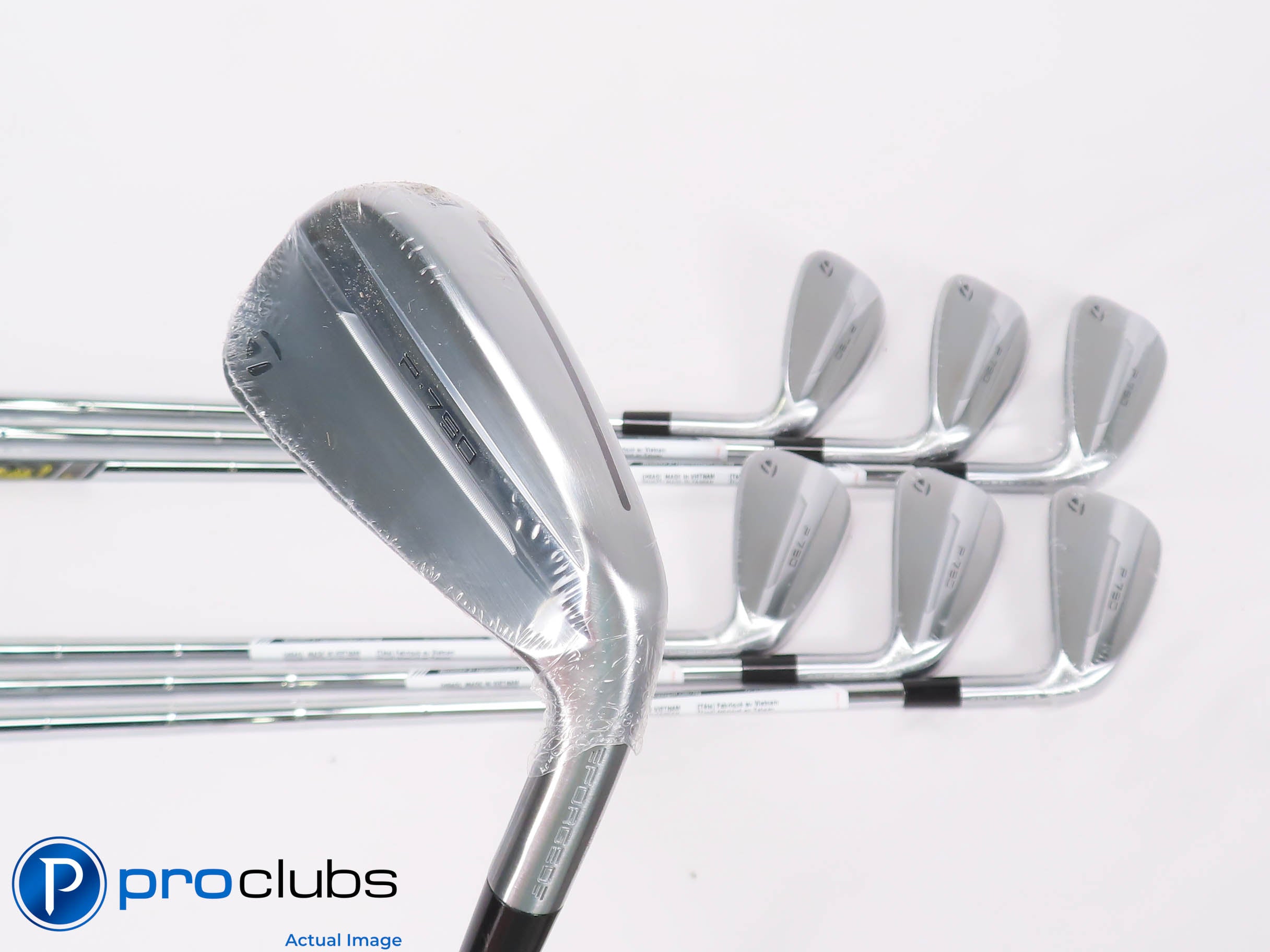 NEW TaylorMade '25 P-790 5-PW,AW IRON SET - DG MID 115 Stiff Flex Steel 454923