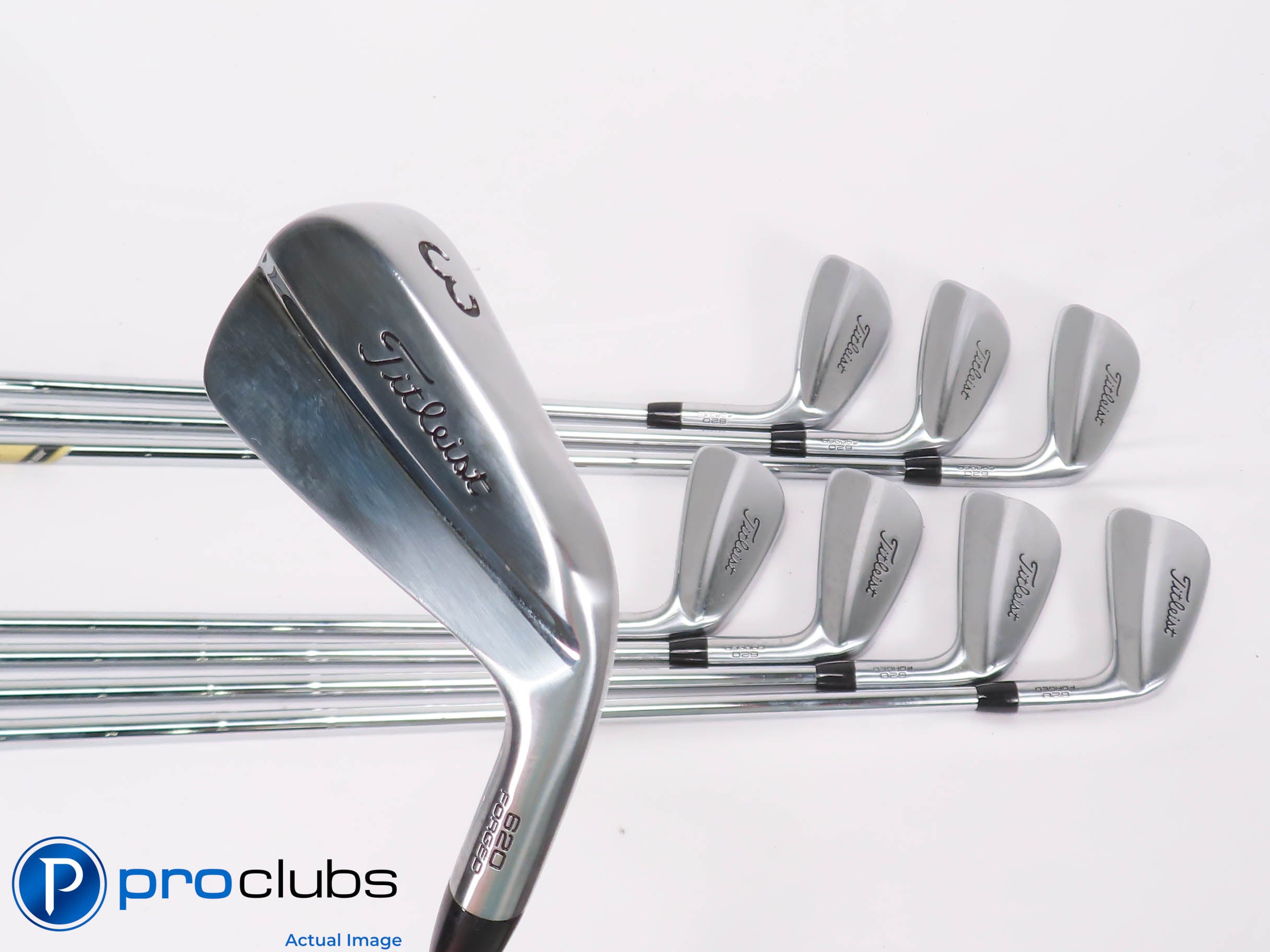 Nice Titleist 620 MB Forged 3-PW IRON SET DG Tour Issue X100 X-Flex Steel 454949