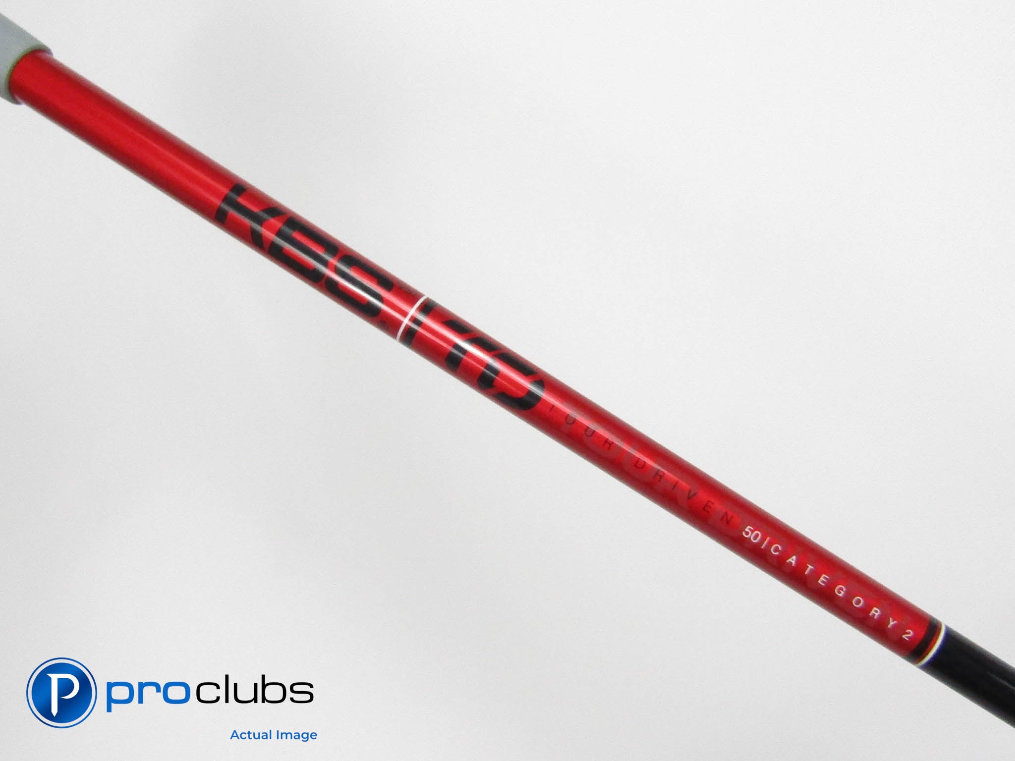 KBS TD 50 Category 2 Regular Flex Driver Shaft w/ TaylorMade Tip #454903