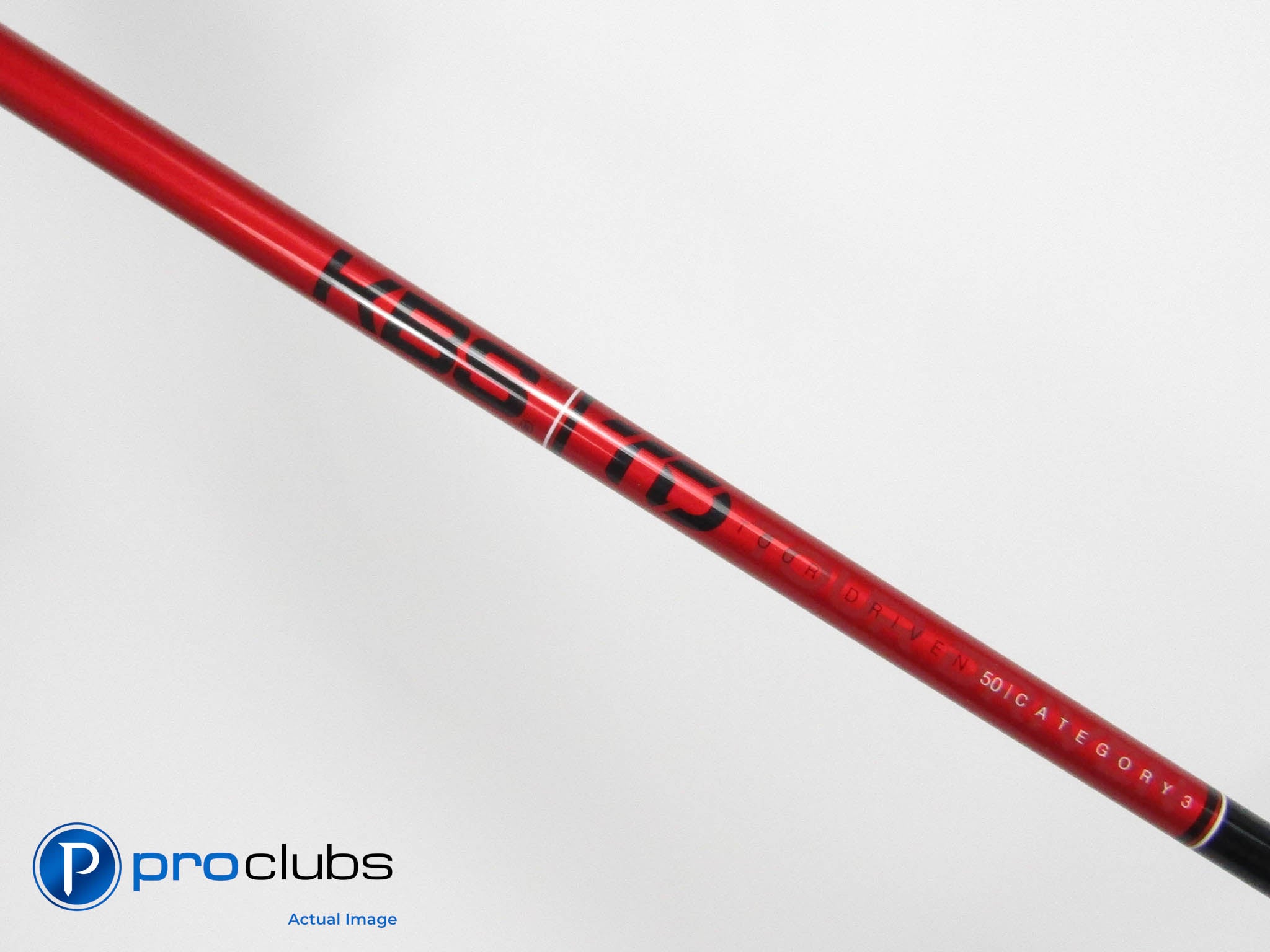 KBS TD 50 Category 3 Stiff Flex Driver Shaft w/ TaylorMade Tip #449703