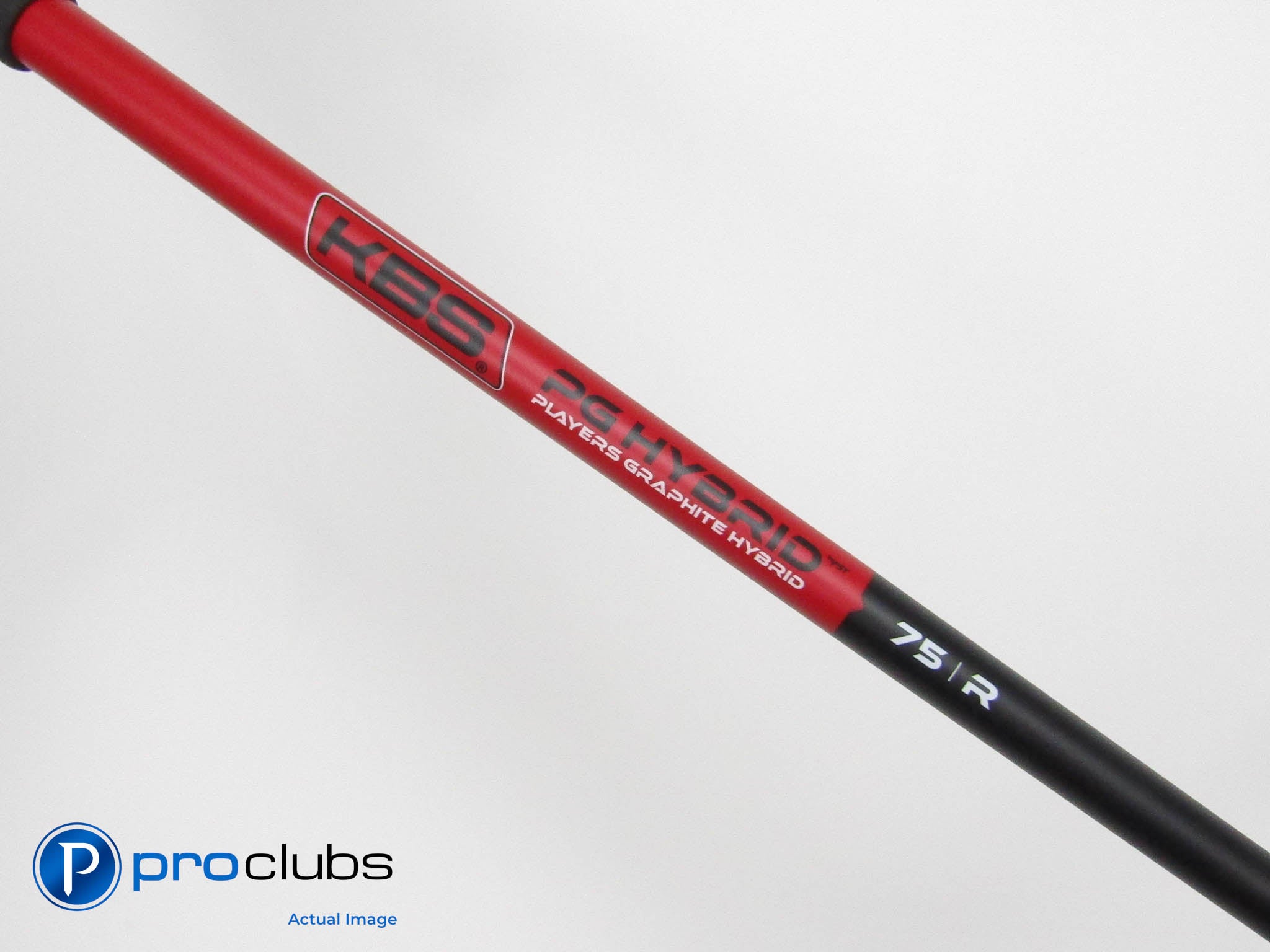 KBS PG Hybrid 75 Regular Flex Hybrid Shaft w/ Cobra Future Fit 33 Tip #450414