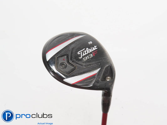 Titleist 913F 15* 3 WOOD - Mitsubishi Bassara 55 HI Regular Flex 412899