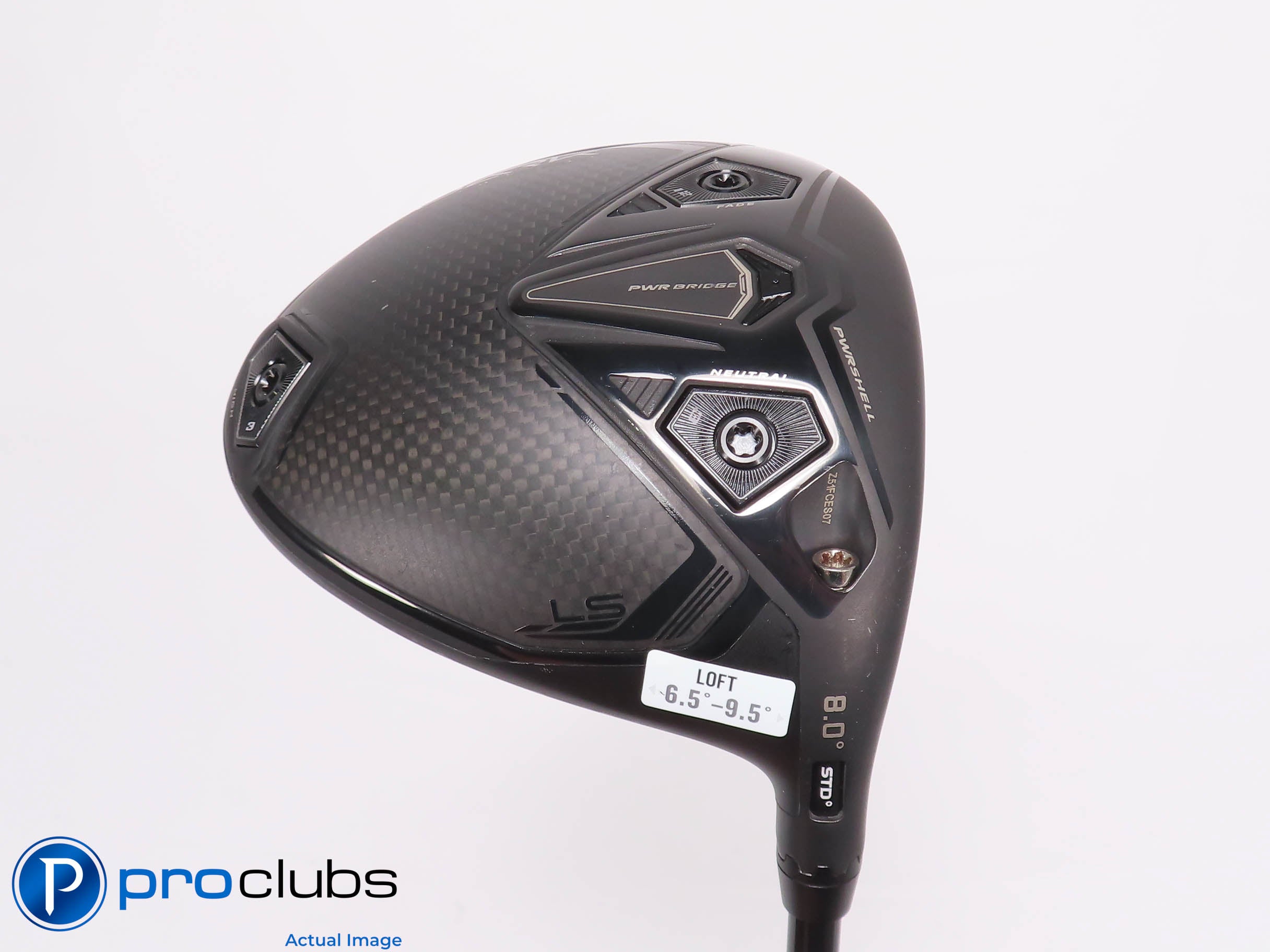 Nice Cobra DARKSPEED LS 8* DRIVER - HZRDUS Gen4 Black 60g 6.5 X-Flex 455384