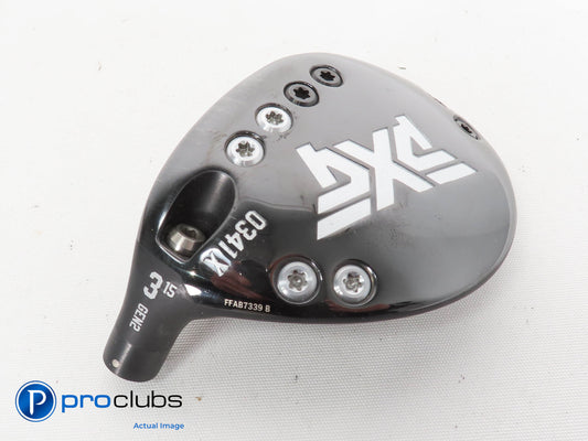 Left Handed PXG Gen2 0341X 15* 3 Wood - Head Only - 326785