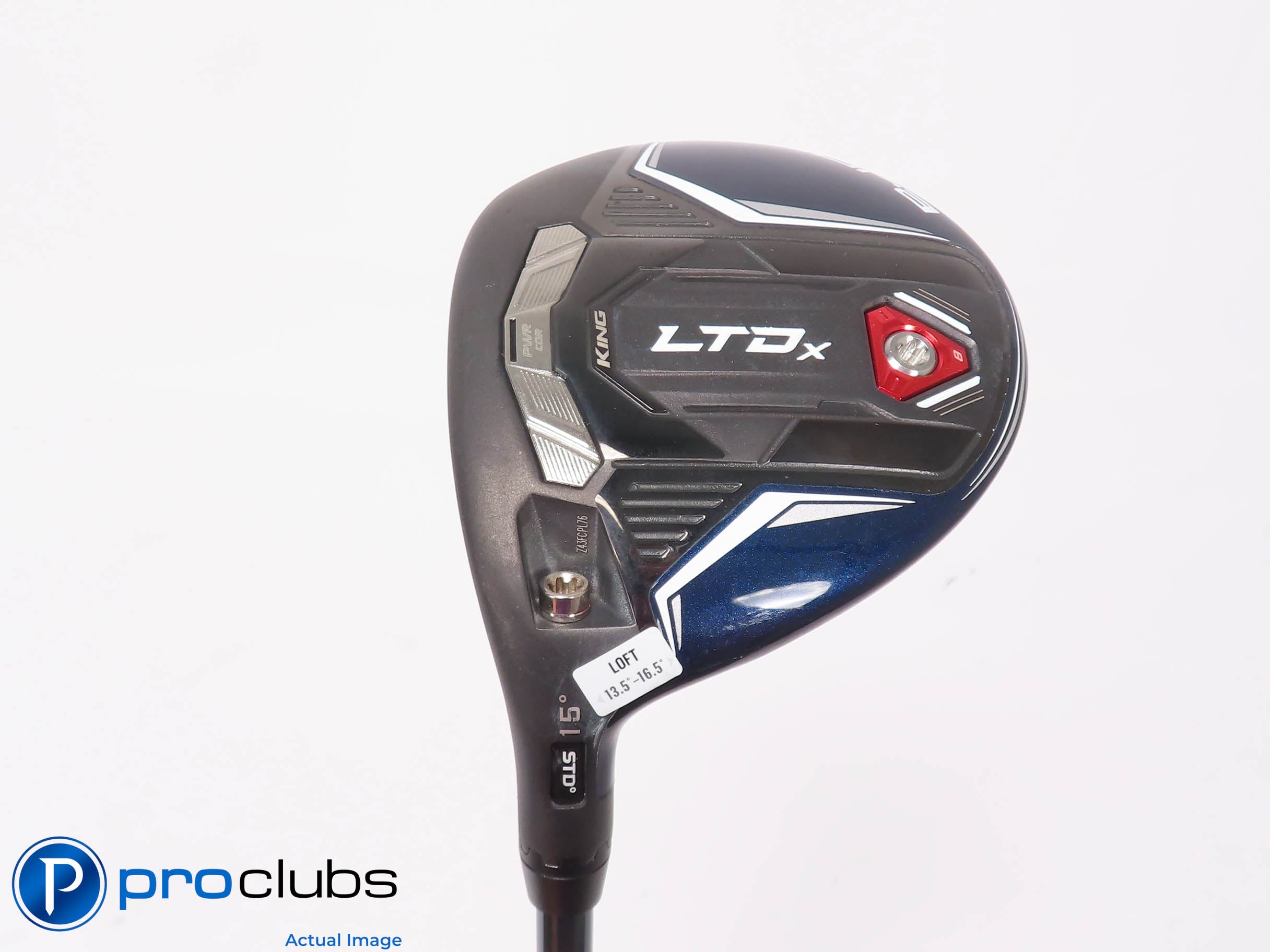Left Handed Cobra LTDx 15* 3 WOOD Peacoat - LINQ Blue 6F3 Regular Flex 452140