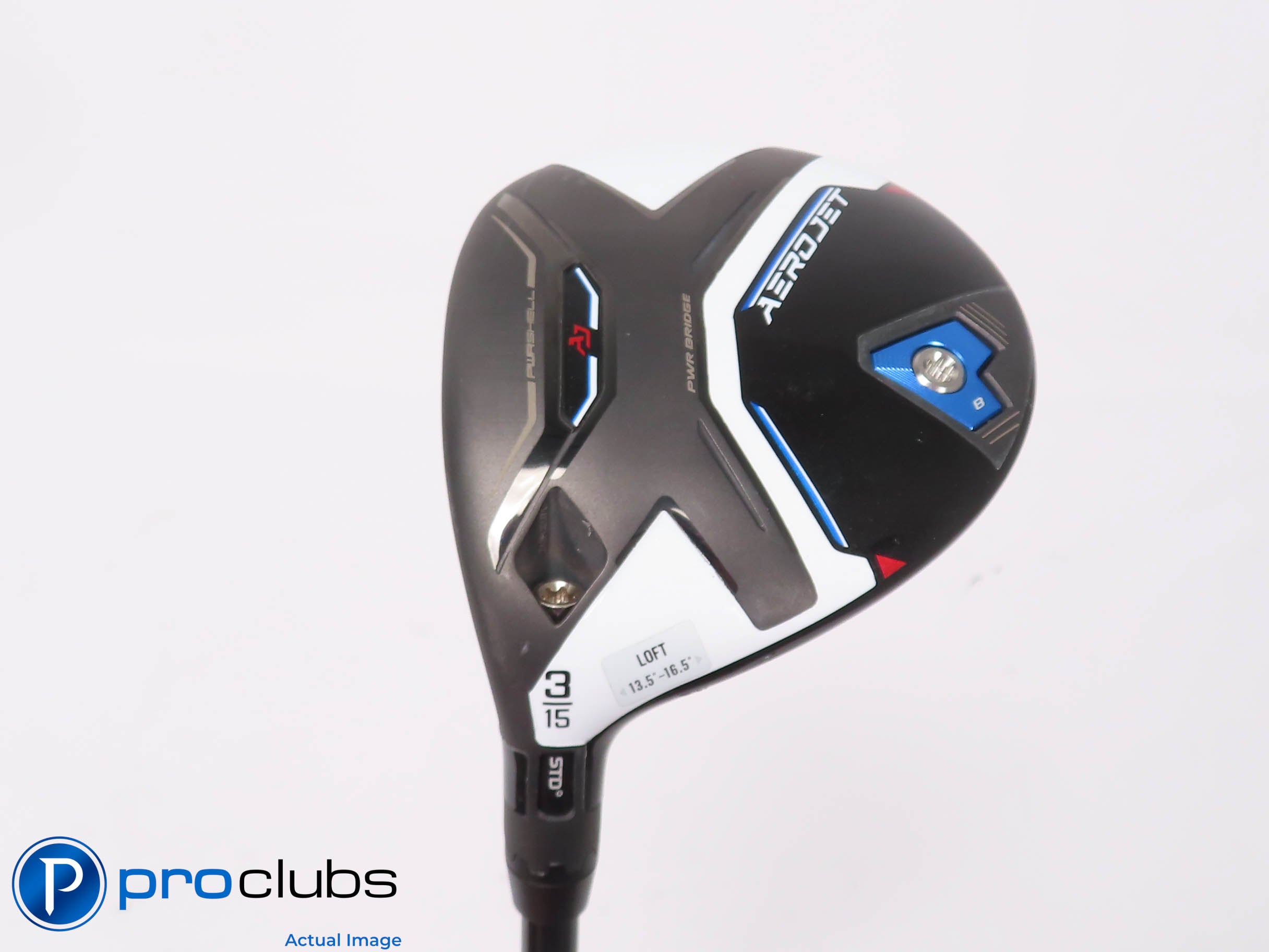 Left Handed Cobra AEROJET 15* 3 WOOD - Kai'li Red 50 Stiff Flex 452541
