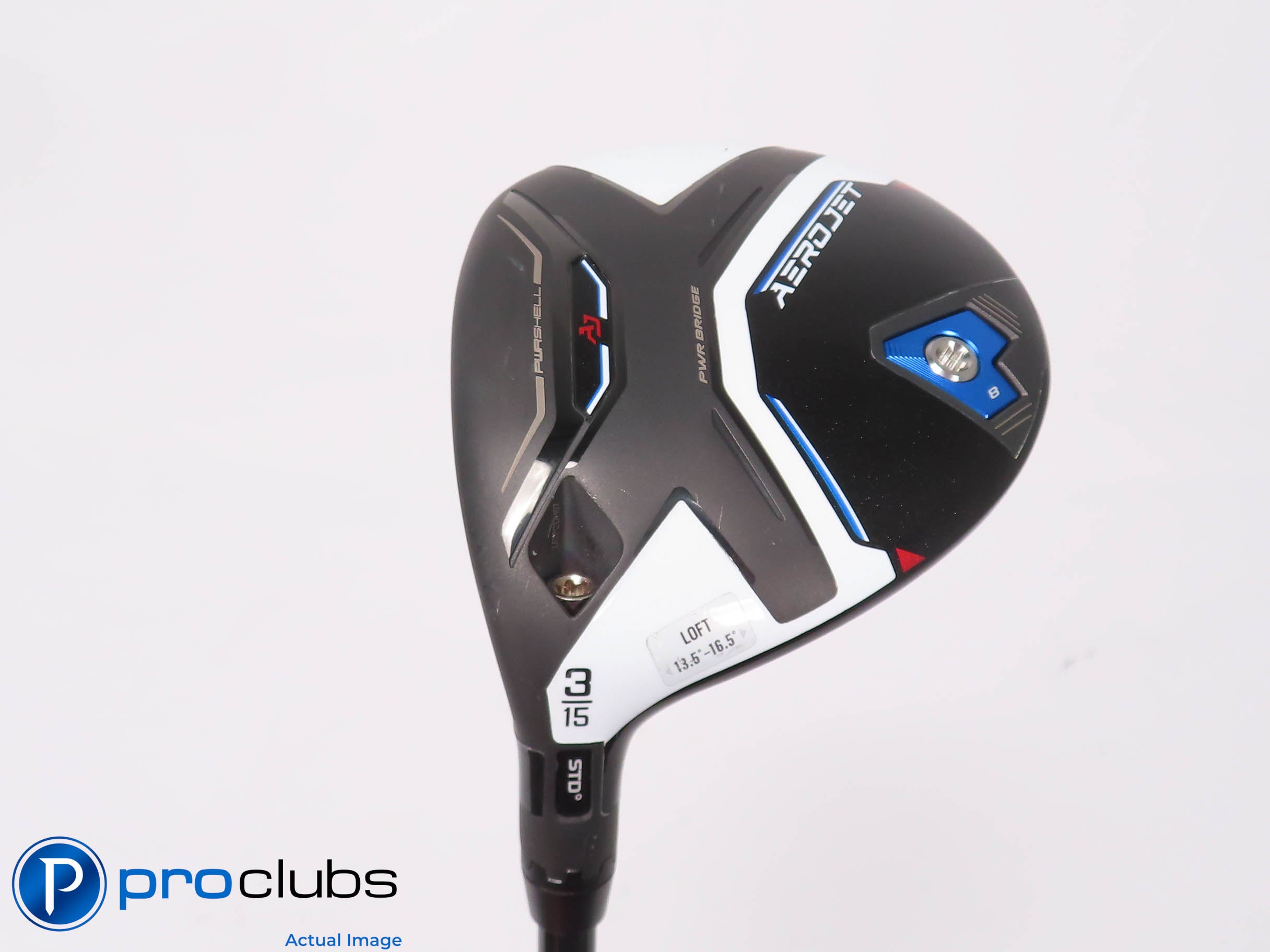Left Handed Cobra AEROJET 15* 3 WOOD - Kai'li Red 50 Stiff Flex 452547