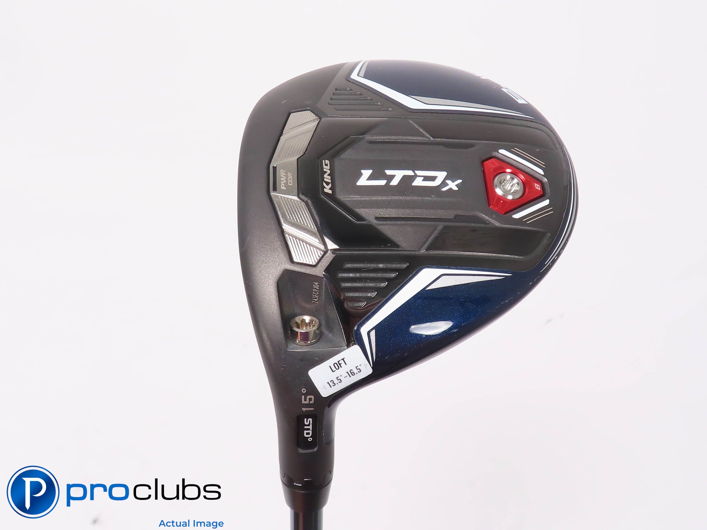 Left Handed Cobra LTDx 15* 3 WOOD Peacoat - LINQ Red M40X 5F4 Stiff Flex 452244