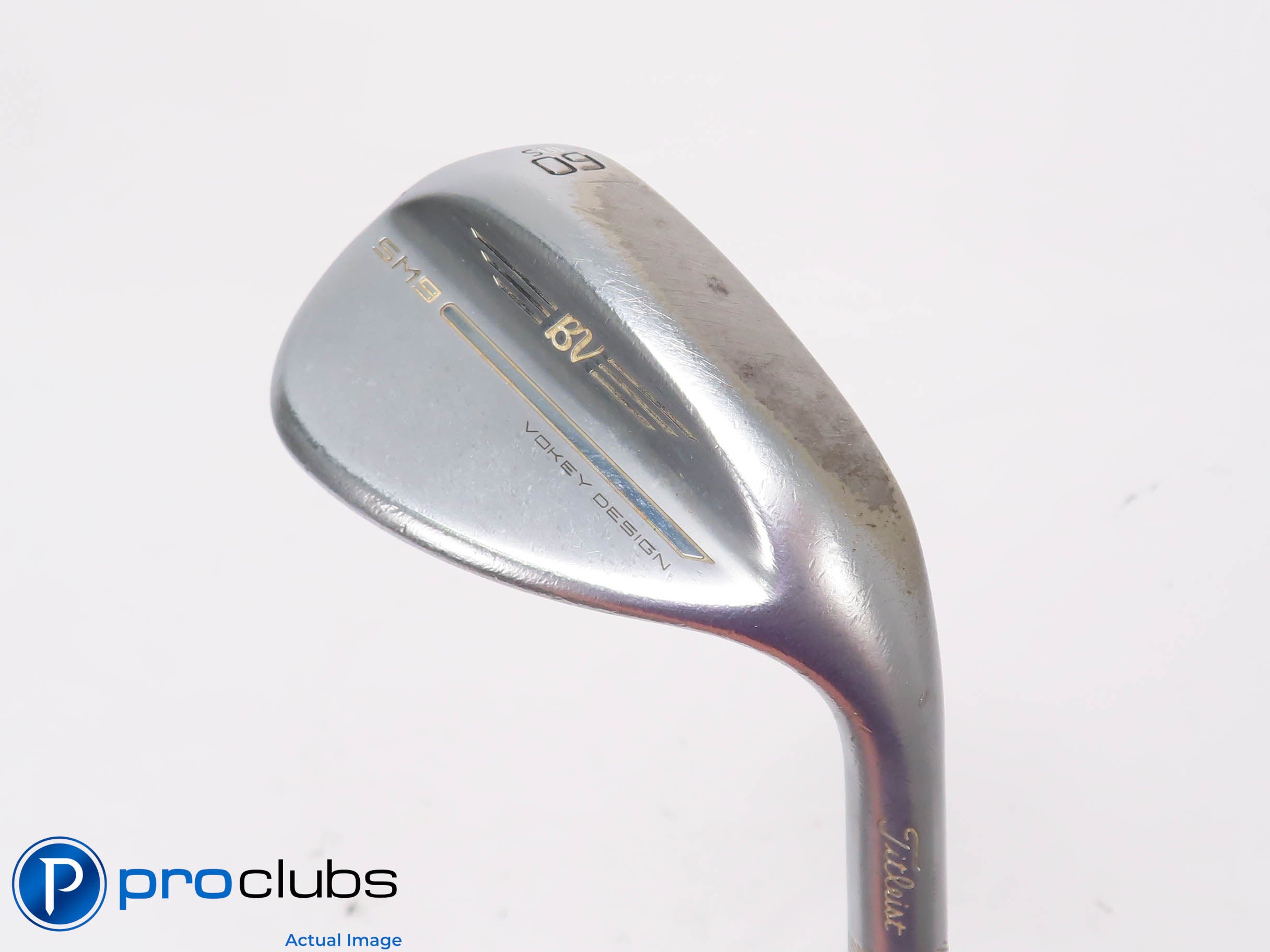 Titleist Vokey SM9 Tour Chrome S-Grind 60*(10*) Wedge - Vokey Wedge Flex 452776