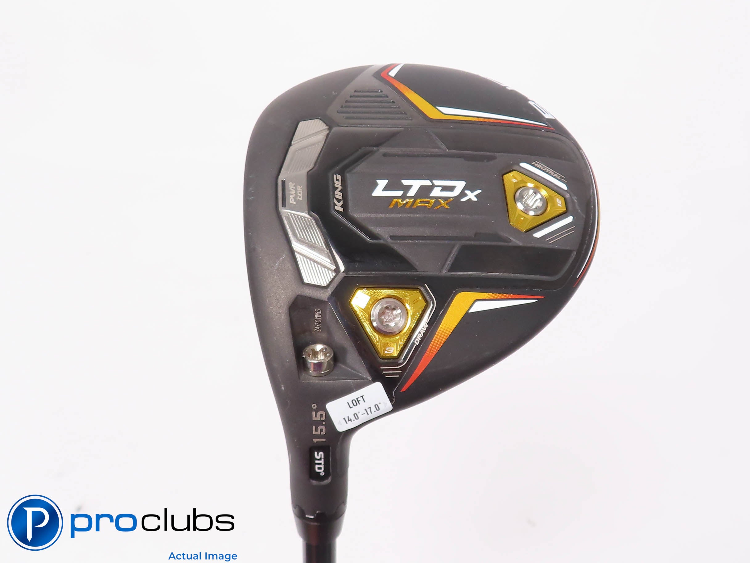 Left Handed Cobra LTDx MAX 15.5* 3 Wood - Kai'li Blue 60g Regular Flex - 452255