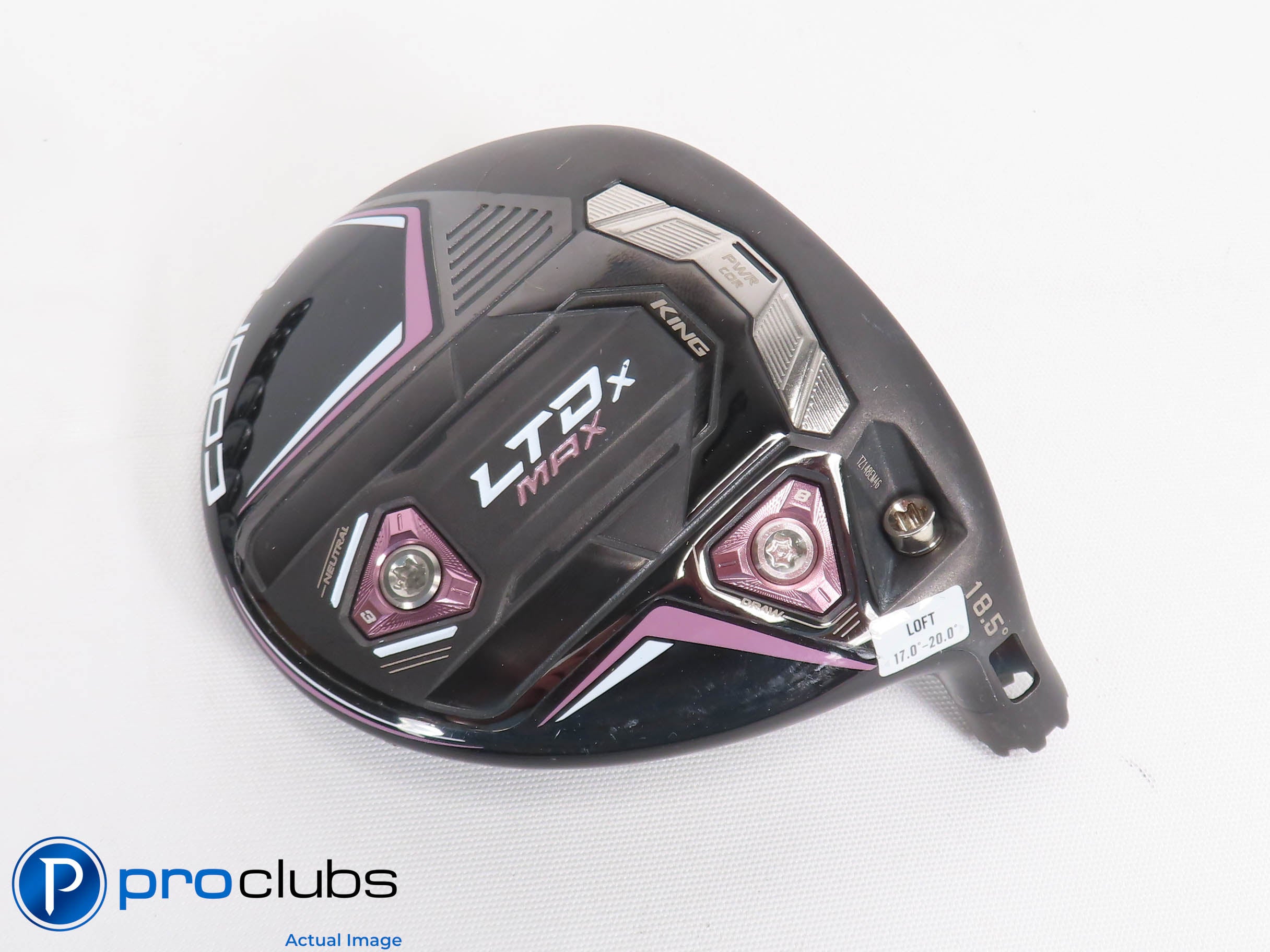 Ladies Cobra King LTDx MAX 18.5* 3 Wood - Head Only - 452316