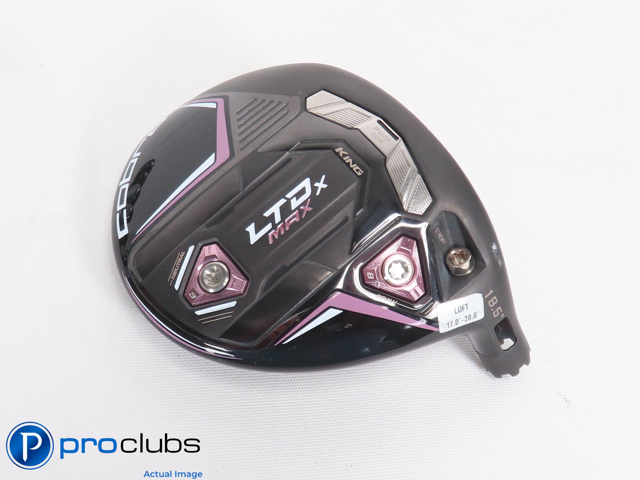 Ladies Cobra King LTDx MAX 18.5* 3 Wood - Head Only - 452312