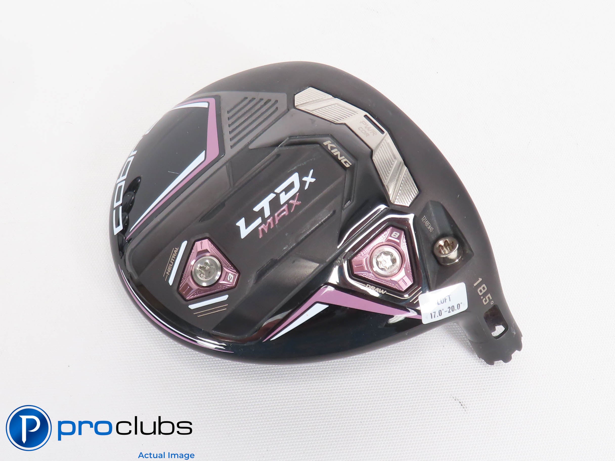 Ladies Cobra King LTDx MAX 18.5* 3 Wood - Head Only - 452314