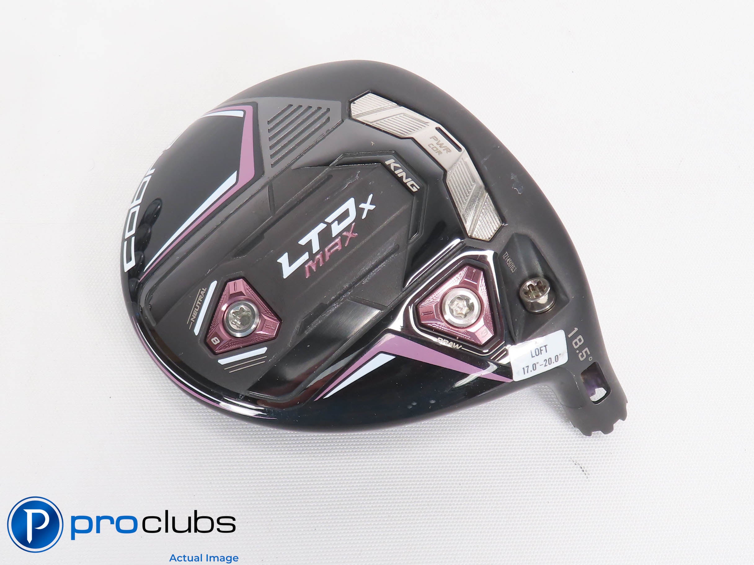 Ladies Cobra King LTDx MAX 18.5* 3 Wood - Head Only - 452315