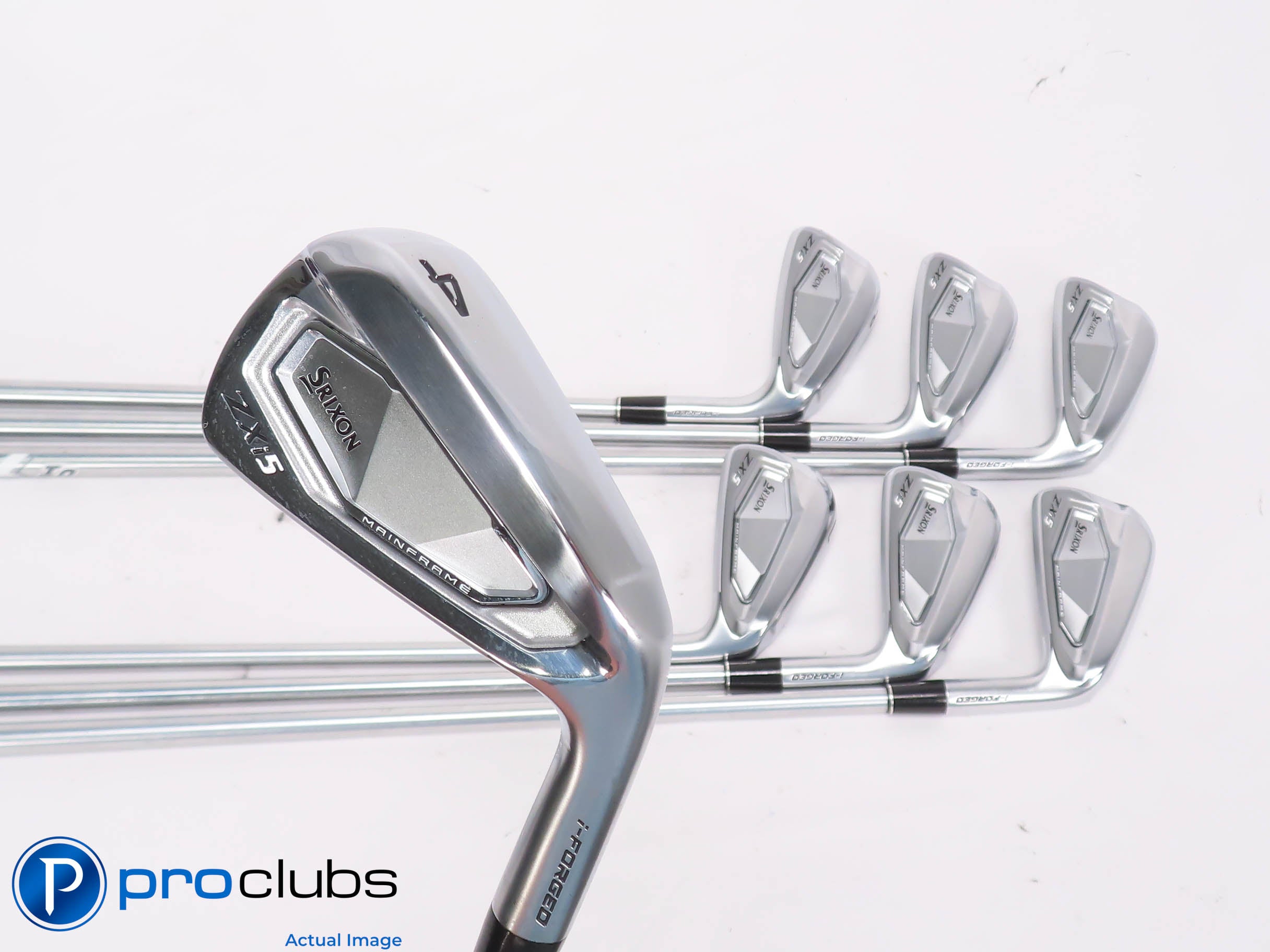 Nice Srixon '25 ZXi5 4-PW IRON SET - Project X IO Stiff Flex Steel -1/2" 452824