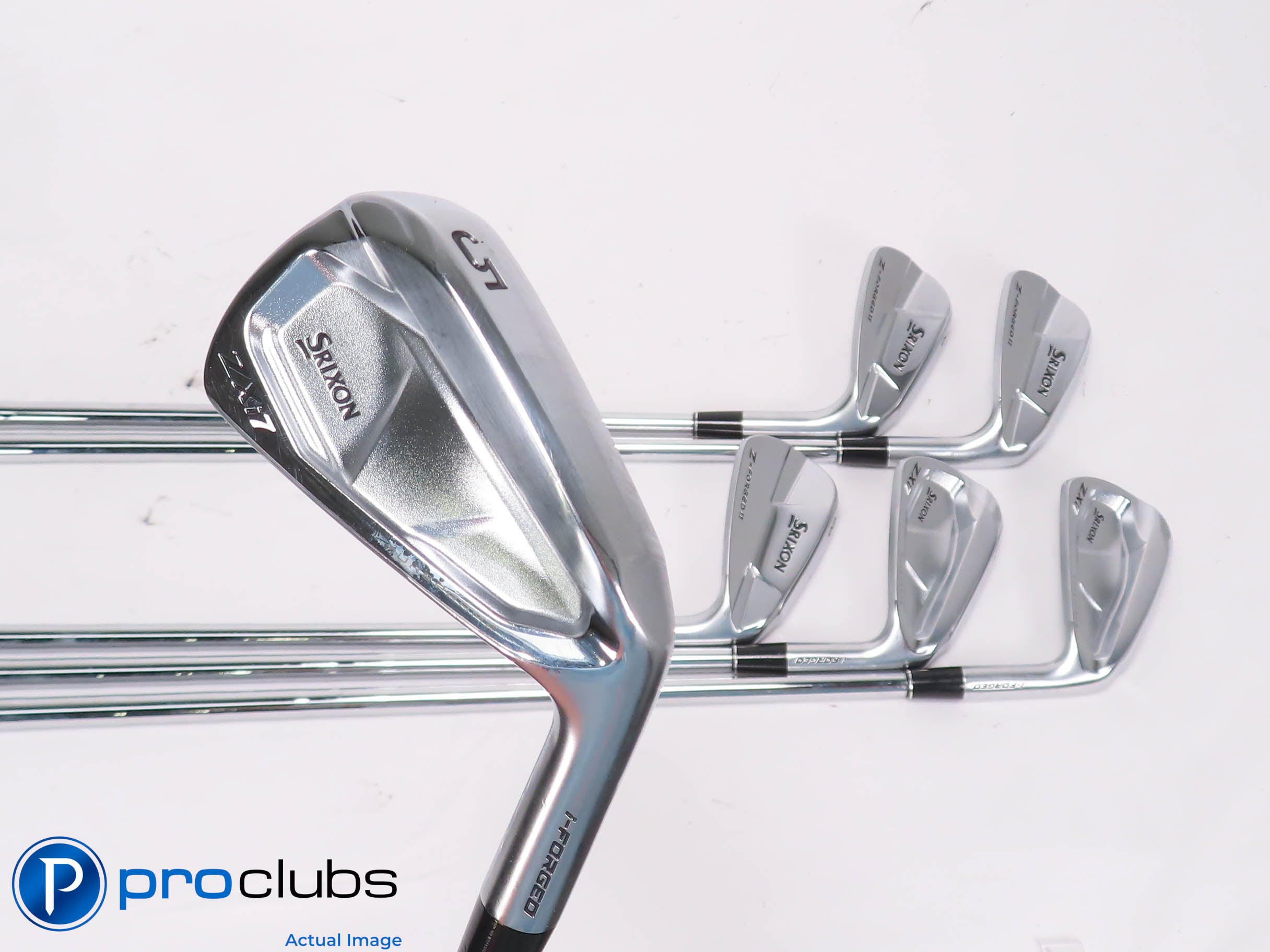 Nice Srixon ZXi7/Z-Forged II 5-PW Combo IRON SET - KBS $Taper 130 X-Flex 452827