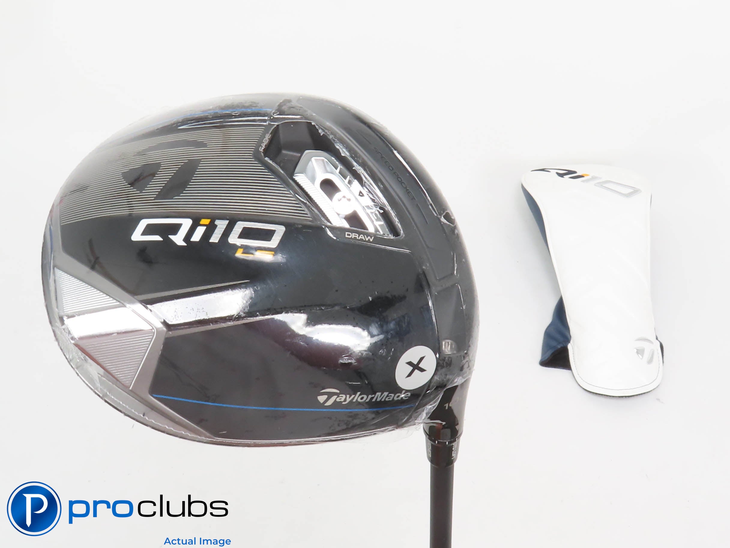 New! TaylorMade Qi10 LS 10.5* Driver w/HC - Tensei AV Blac 65 X-Flex - 408382