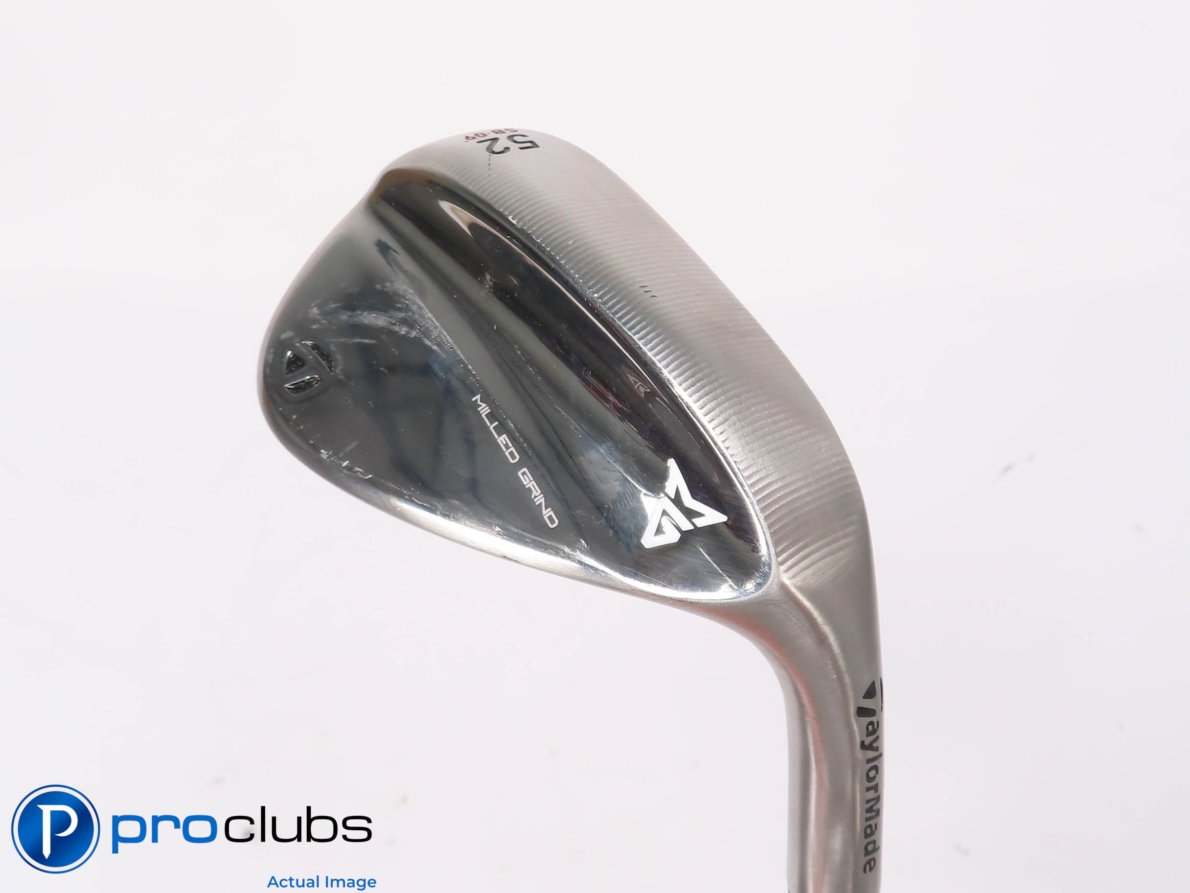 Nice TaylorMade '25 Milled Grind Chrome 52*(9*) WEDGE SB-Grind Wedge Flex 453170