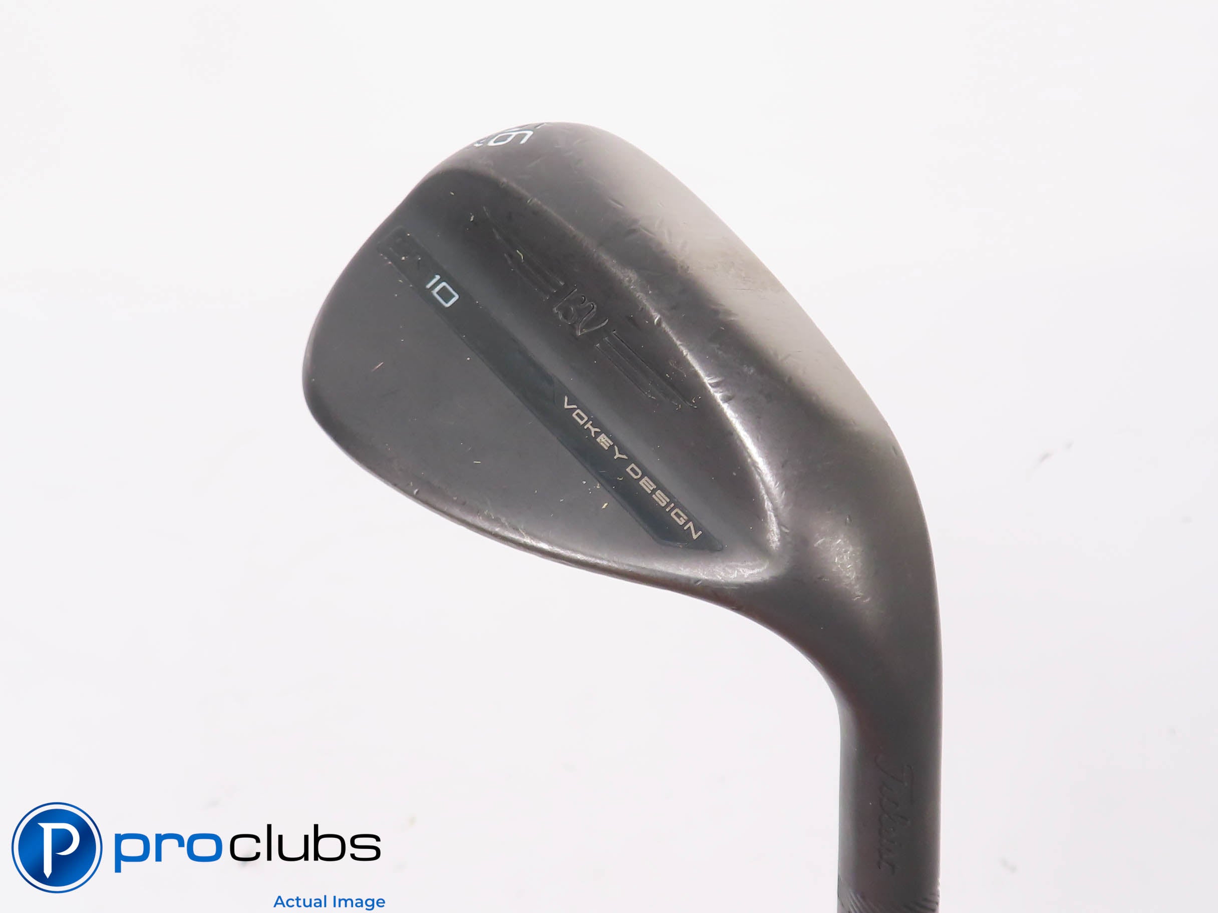 Nice Titleist Vokey SM10 Black 56*(8*) WEDGE M-Grind - Regular Flex Graph 452841