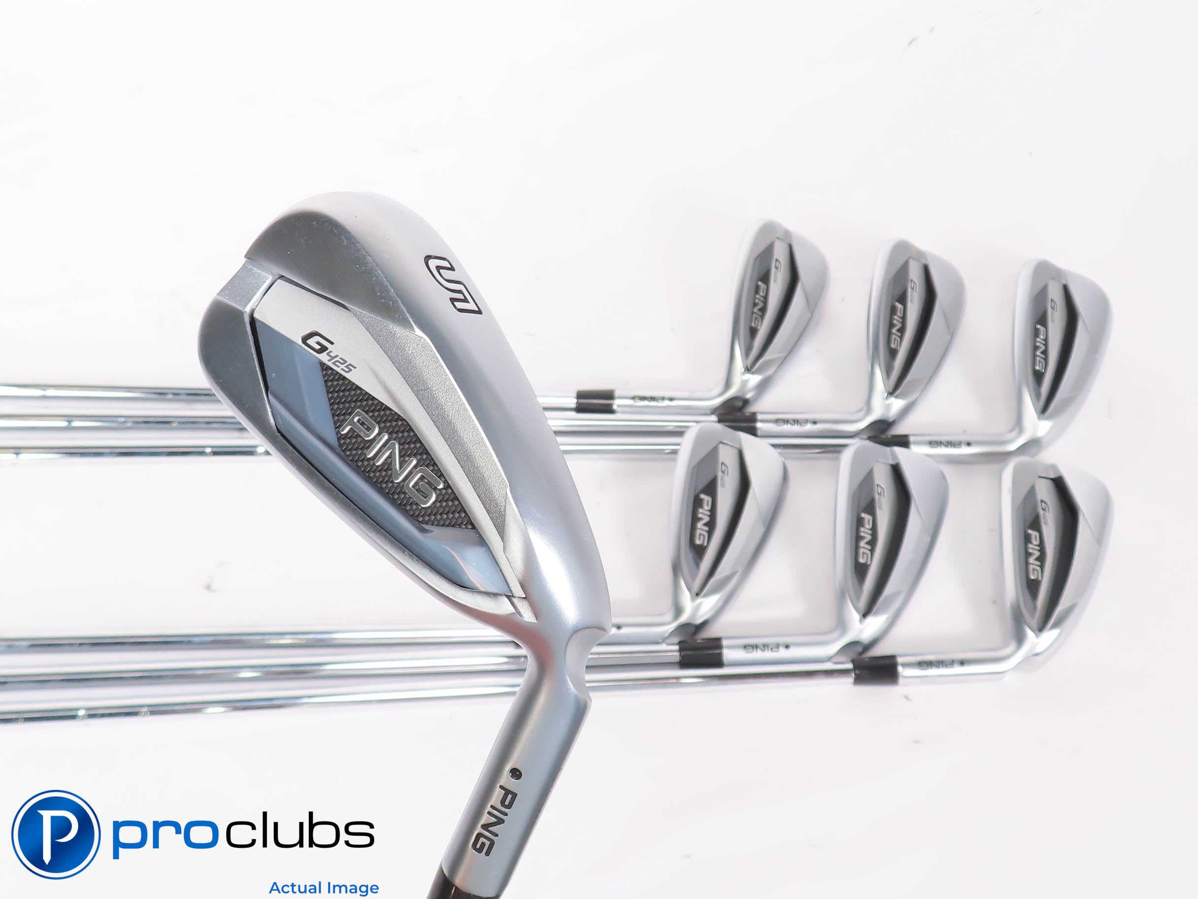 Nice Ping G425 5-PW,UW IRON SET Black Dot DG 105 Regular Flex Steel +1/4" 452766