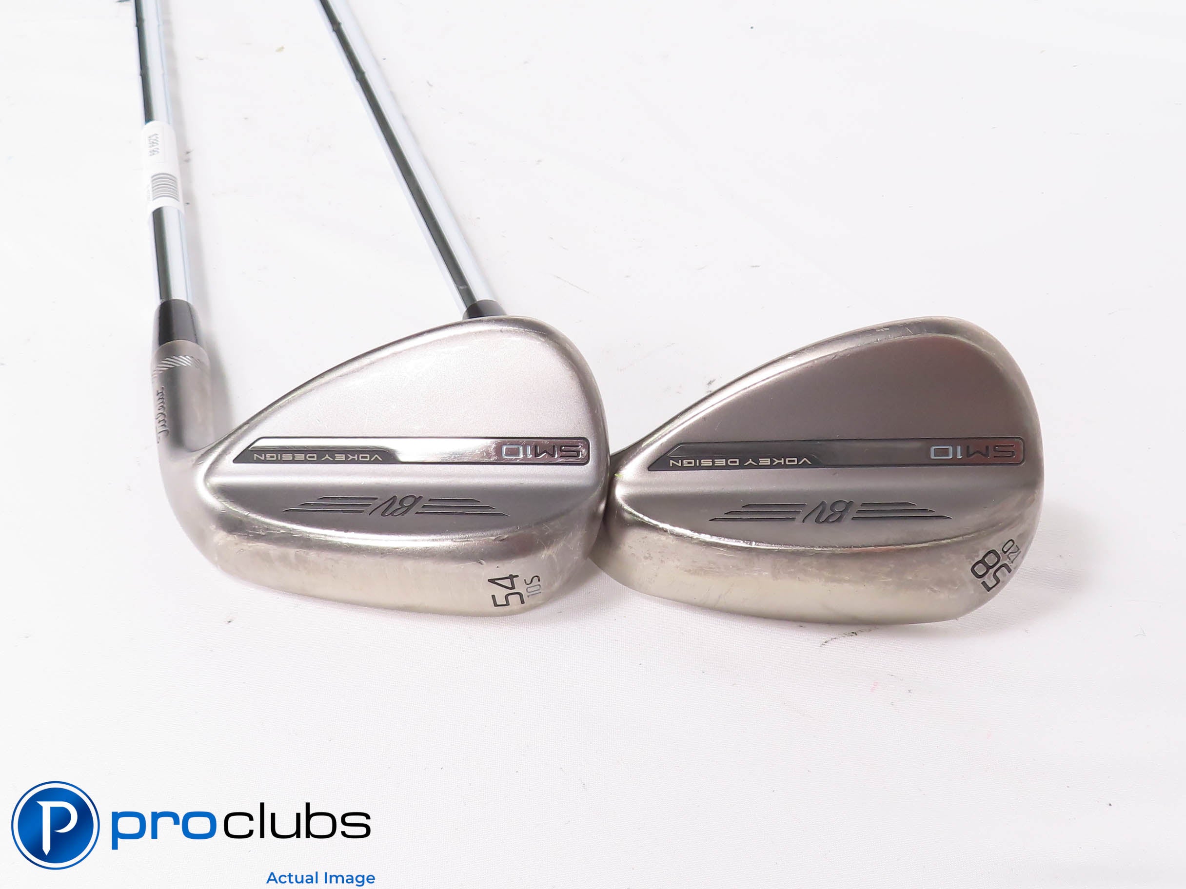 Nice Titleist Vokey SM10 Nickel 54*,58* WEDGE SET Vokey Wedge Flex Steel 452852