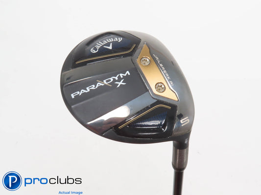 Nice! Ladies Callaway PARADYM X 18* 5 Wood - Accra FX 3.0 Blue 140 Ladies 410959