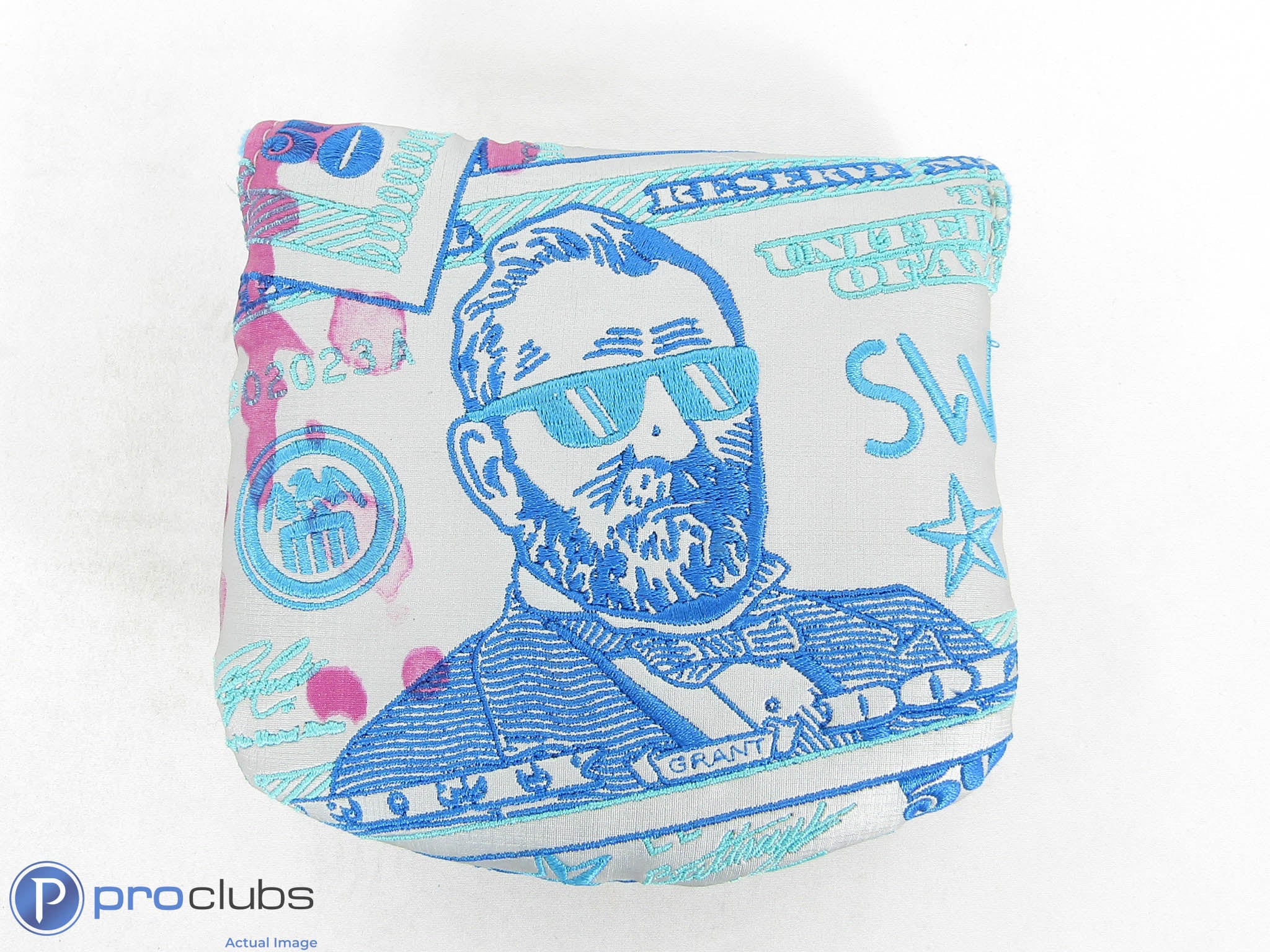 Rare! SWAG Almighty Dollar 3.0 "$50" Mallet Headcover - 453166