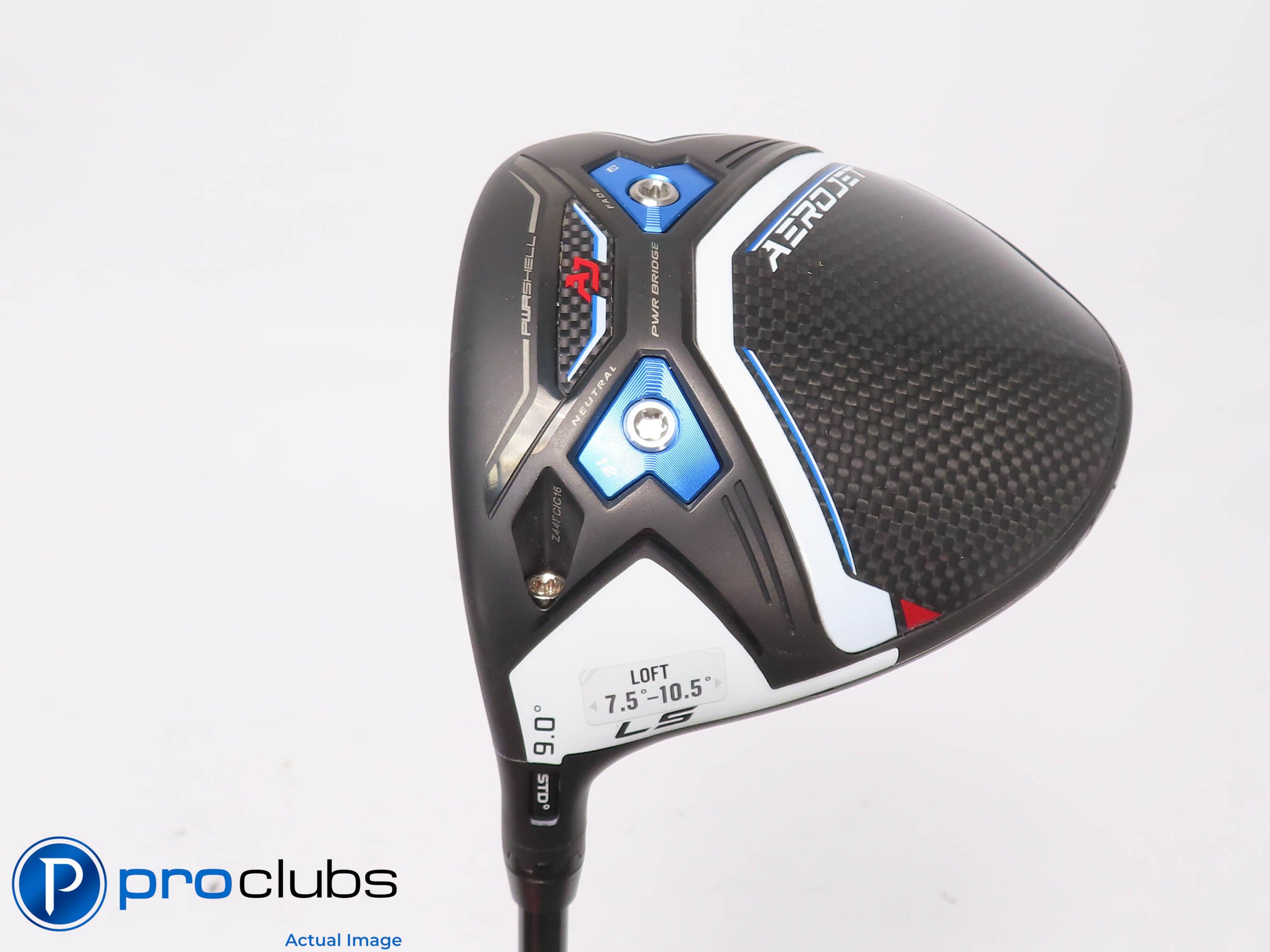 Nice Left Handed Cobra AEROJET LS 9* DRIVER - Kai'li White 60 X-Flex 452575