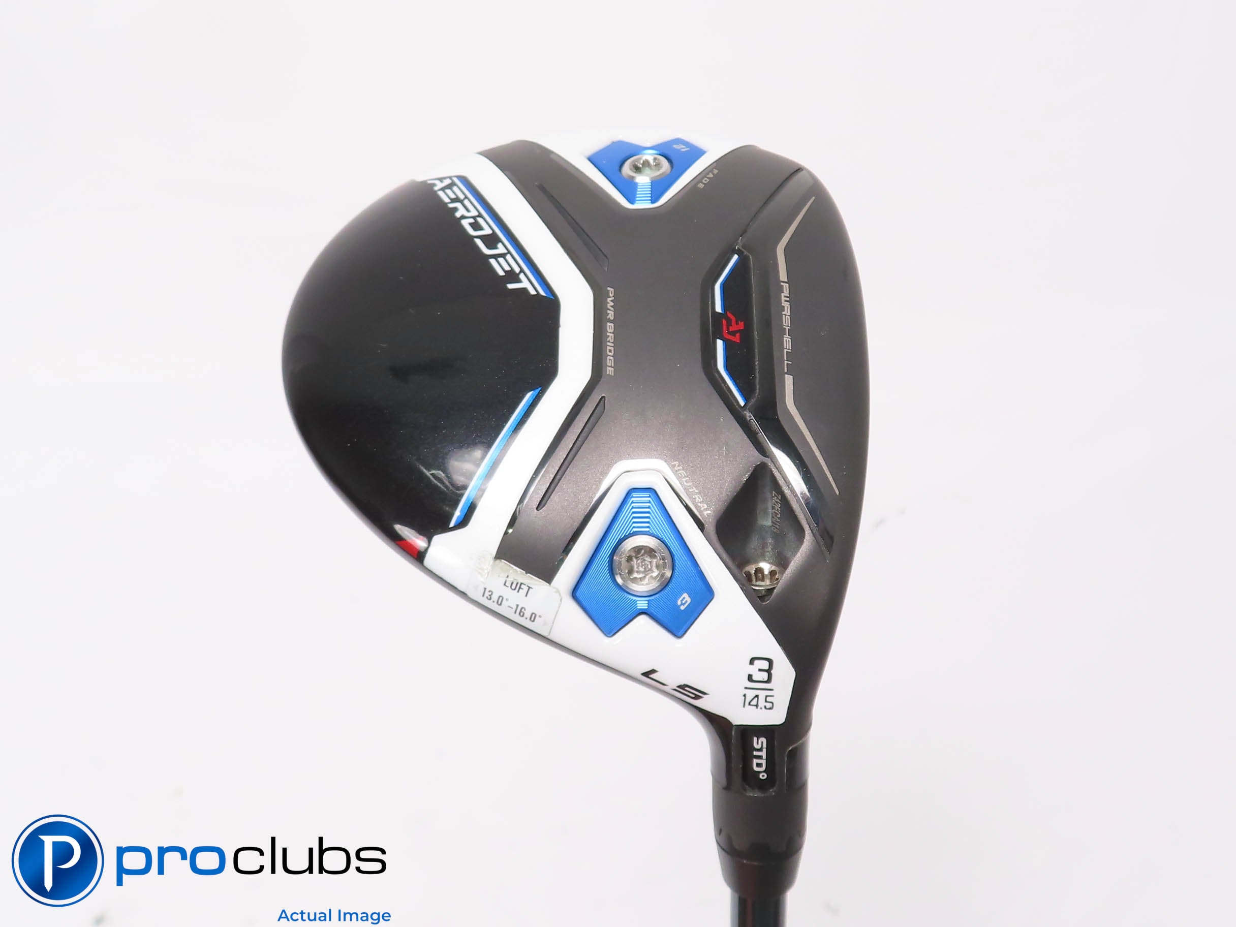 Cobra AEROJET LS 14.5* 3 Wood - UST Mamiya LINQ Blue 7F4 Stiff Flex - 452610