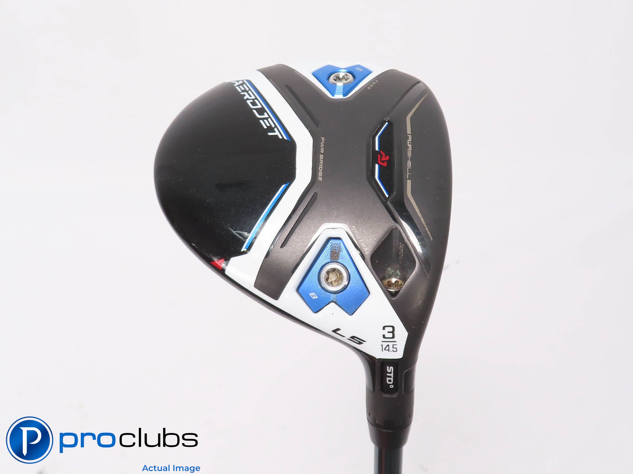 Cobra AEROJET LS 14.5* 3 Wood - UST Mamiya LINQ White 7F4 Stiff Flex - 452944