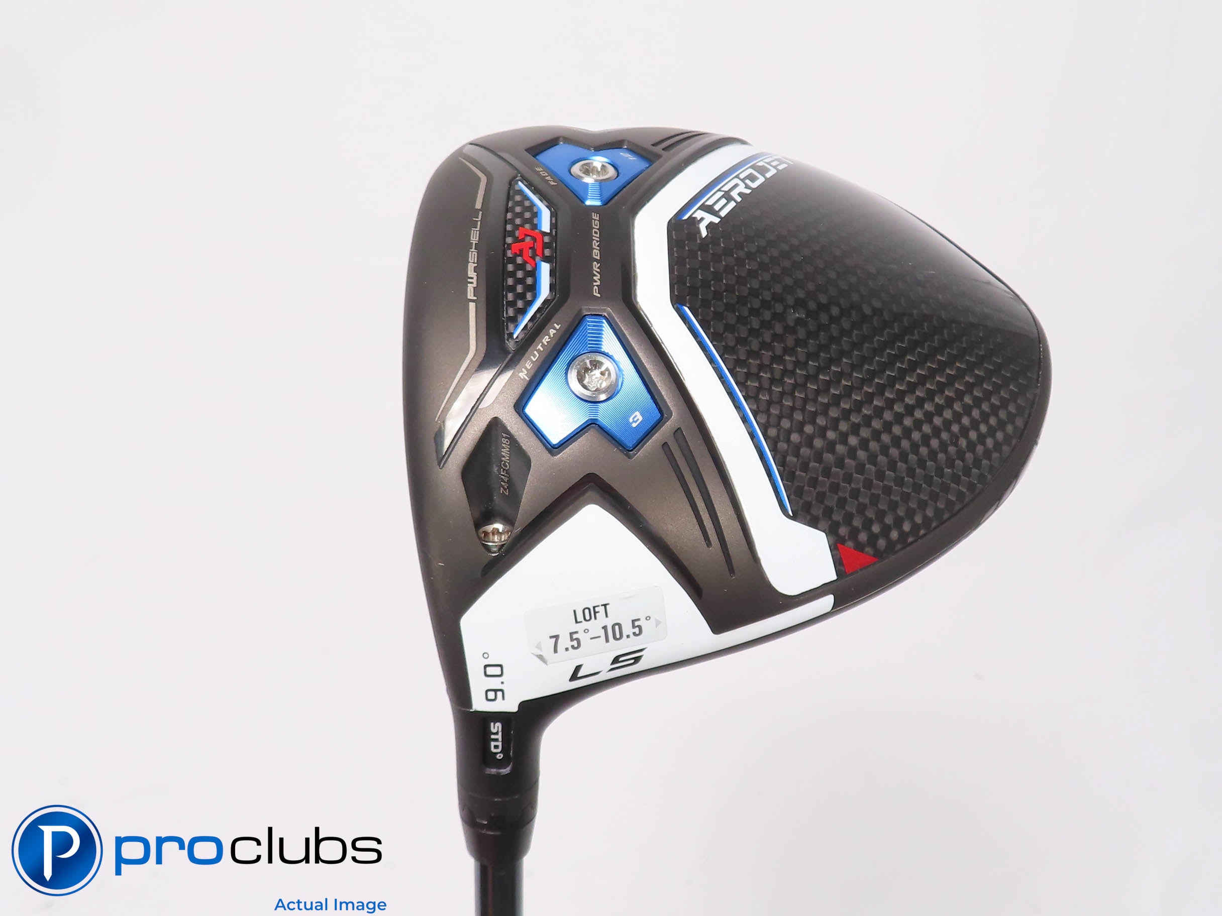 Left Handed Cobra AEROJET LS 9* DRIVER - UST LINQ White 6F4 Stiff Flex 452523