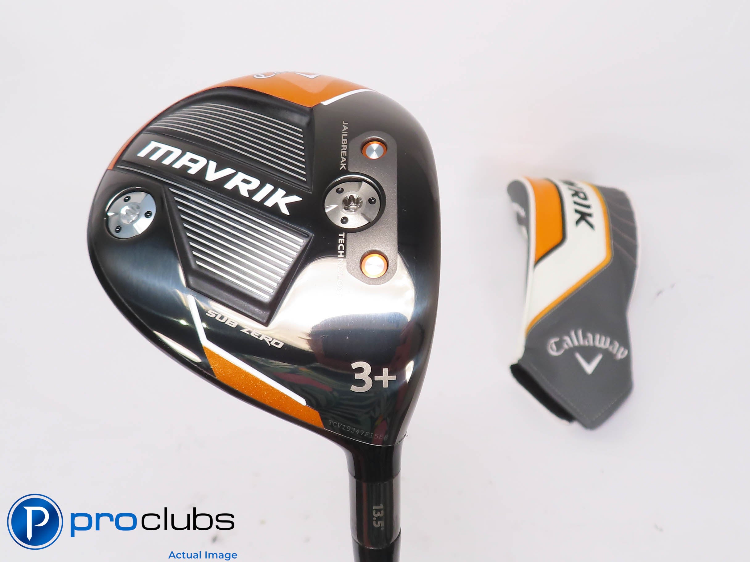 NEW Tour Issue Callaway MAVRIK Sub Zero 13.5* 3+ WOOD w/HC Atmos 8 X-Flex 453216