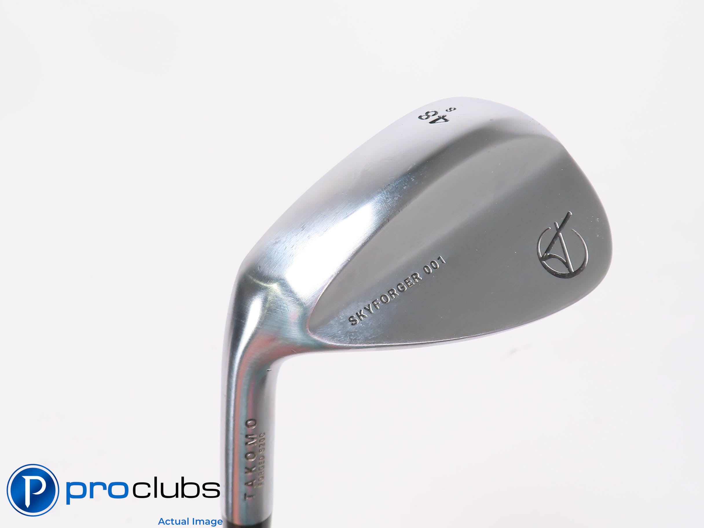 Left Handed TAKOMO Skyforger 001 48*(8*) WEDGE - KBS Wedge Flex Steel 453197