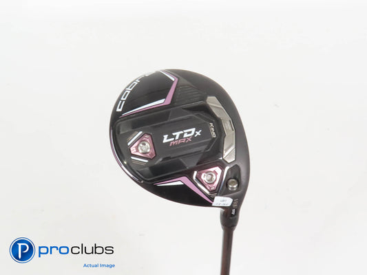 Ladies Cobra KING LTDx MAX 18.5* 3 WOOD Blk/Pink- Riptide 40g Ladies Flex 410741