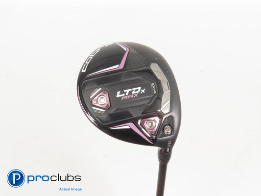 Ladies Cobra KING LTDx MAX 18.5* 3 WOOD Blk/Pink - Helium 4F1 Ladies Flex 410742