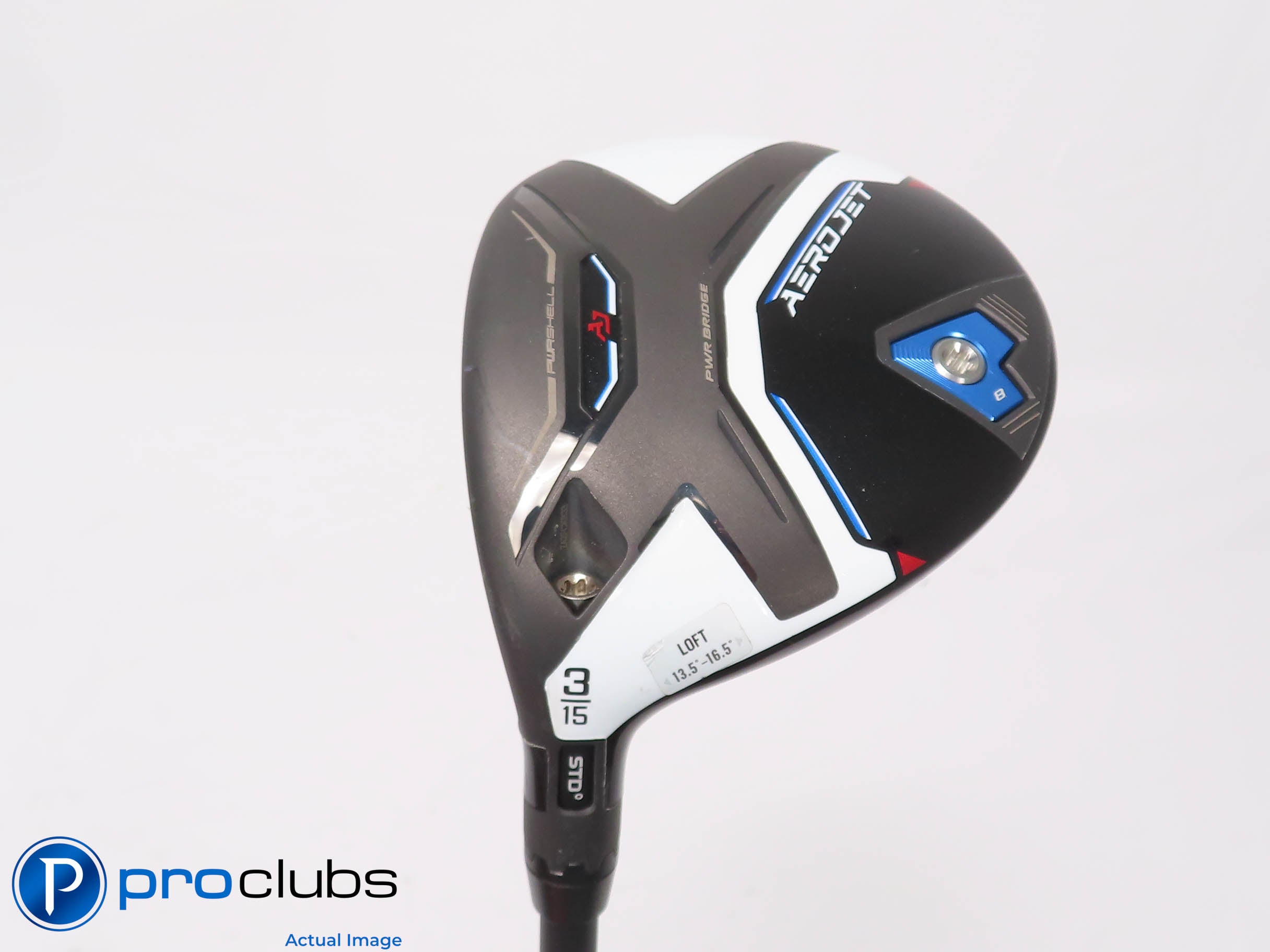 Left Handed Cobra AEROJET 15* 3 Wood - HZRDUS CB 50g 6.0 Stiff Flex - 453075