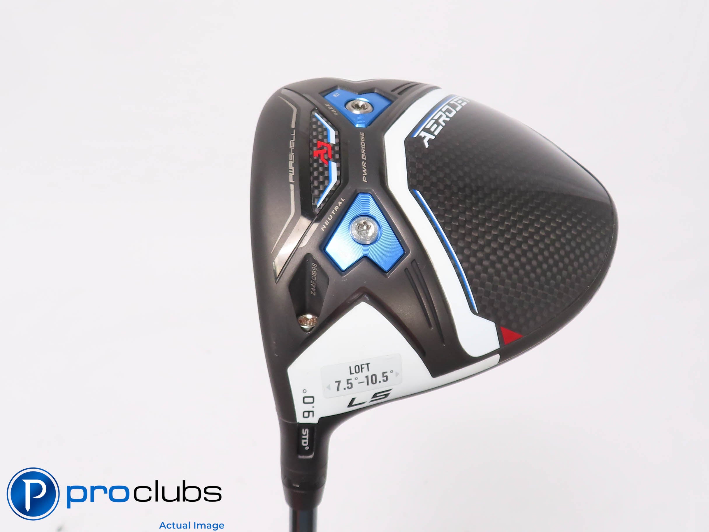 Left Handed Cobra AEROJET LS 9* DRIVER - UST Mamiya LINQ White Stiff - 452520