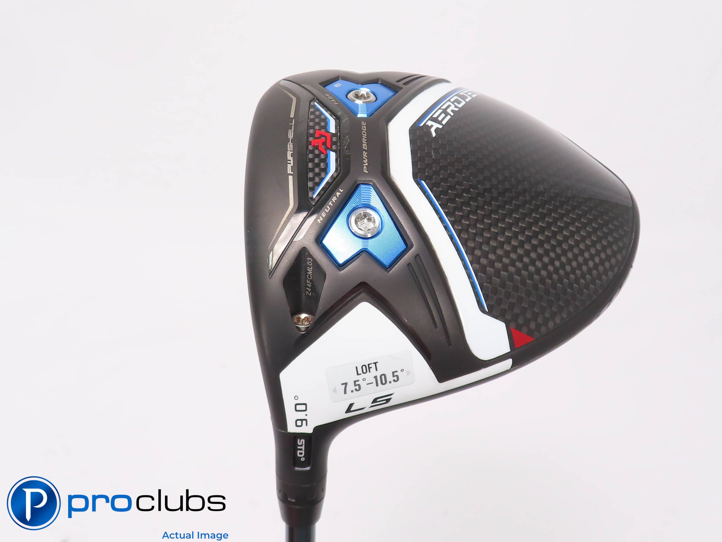 Left Handed Cobra AEROJET LS 9* DRIVER - UST Mamiya LINQ Blue X-Flex - 452579