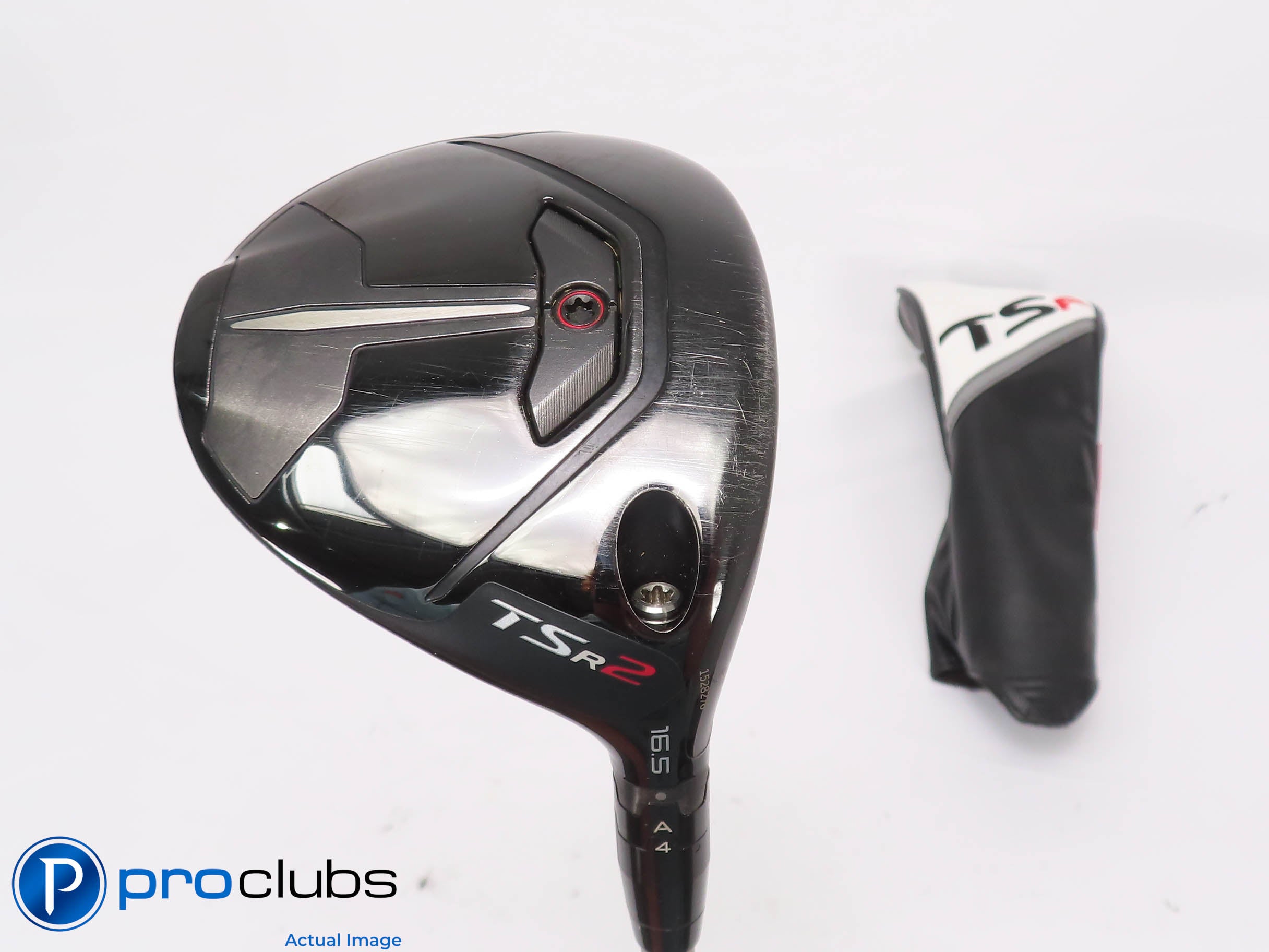 Titleist TSr2 16.5* 3 Wood w/ HC - MMT Silver 40g Regular Flex - 453158
