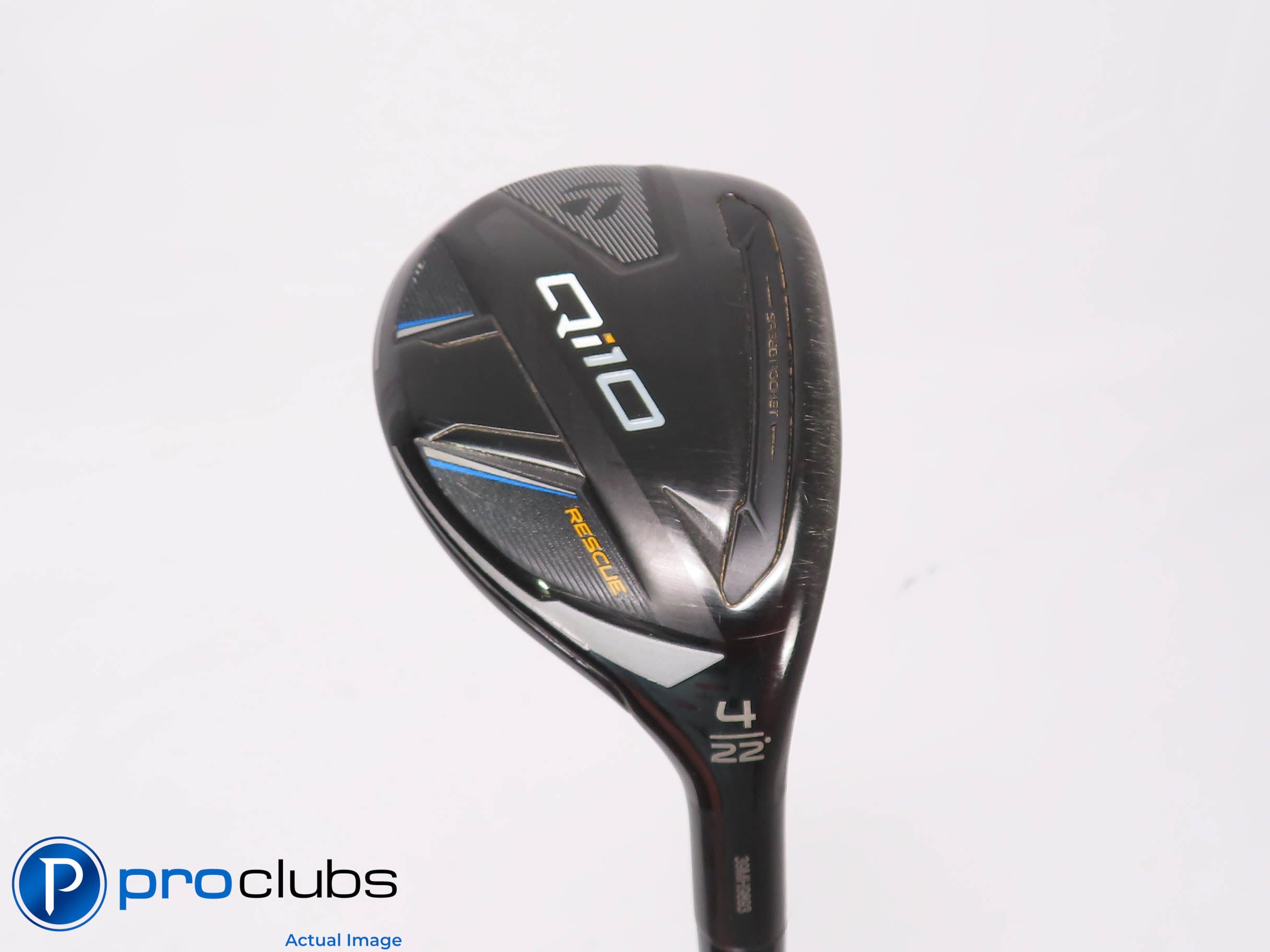 TaylorMade Qi10 Rescue 22* 4 Hybrid - Ventus TR Blue HB 6-R Regular Flex 453512