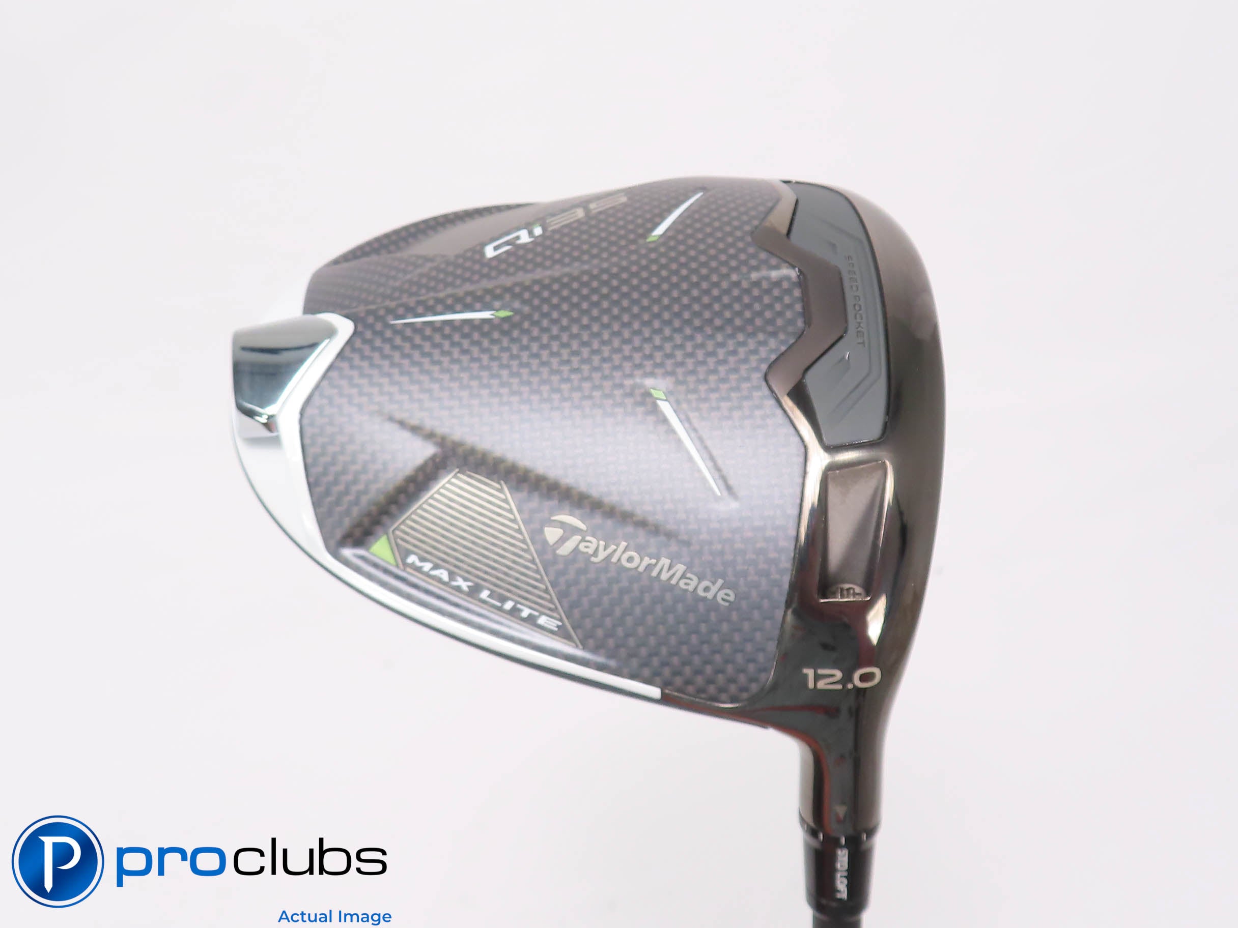 Mint! TaylorMade Qi35 MAX Lite 12* Driver - Vanquish 4R Regular Flex - 453396