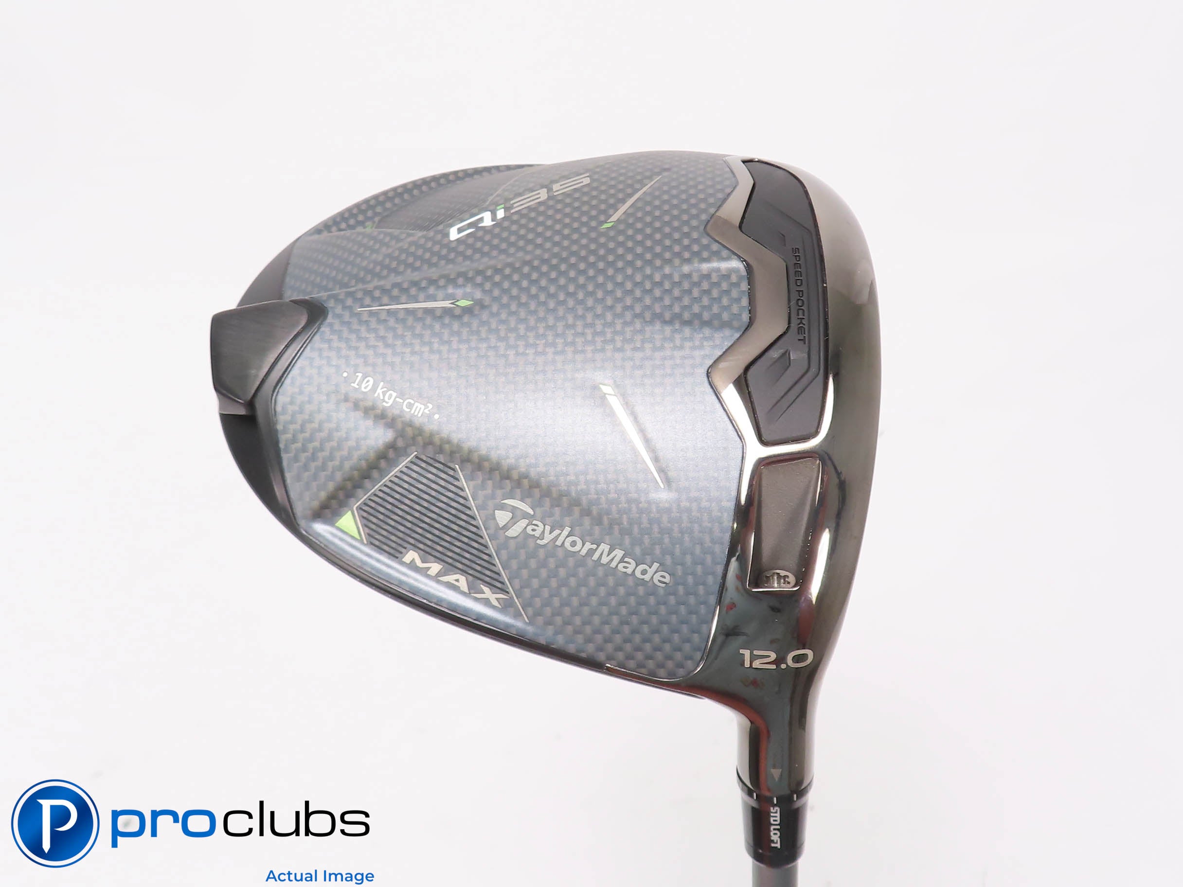 Mint! TaylorMade Qi35 MAX 12* Driver - Air Speeder 50g Senior Flex - 453395