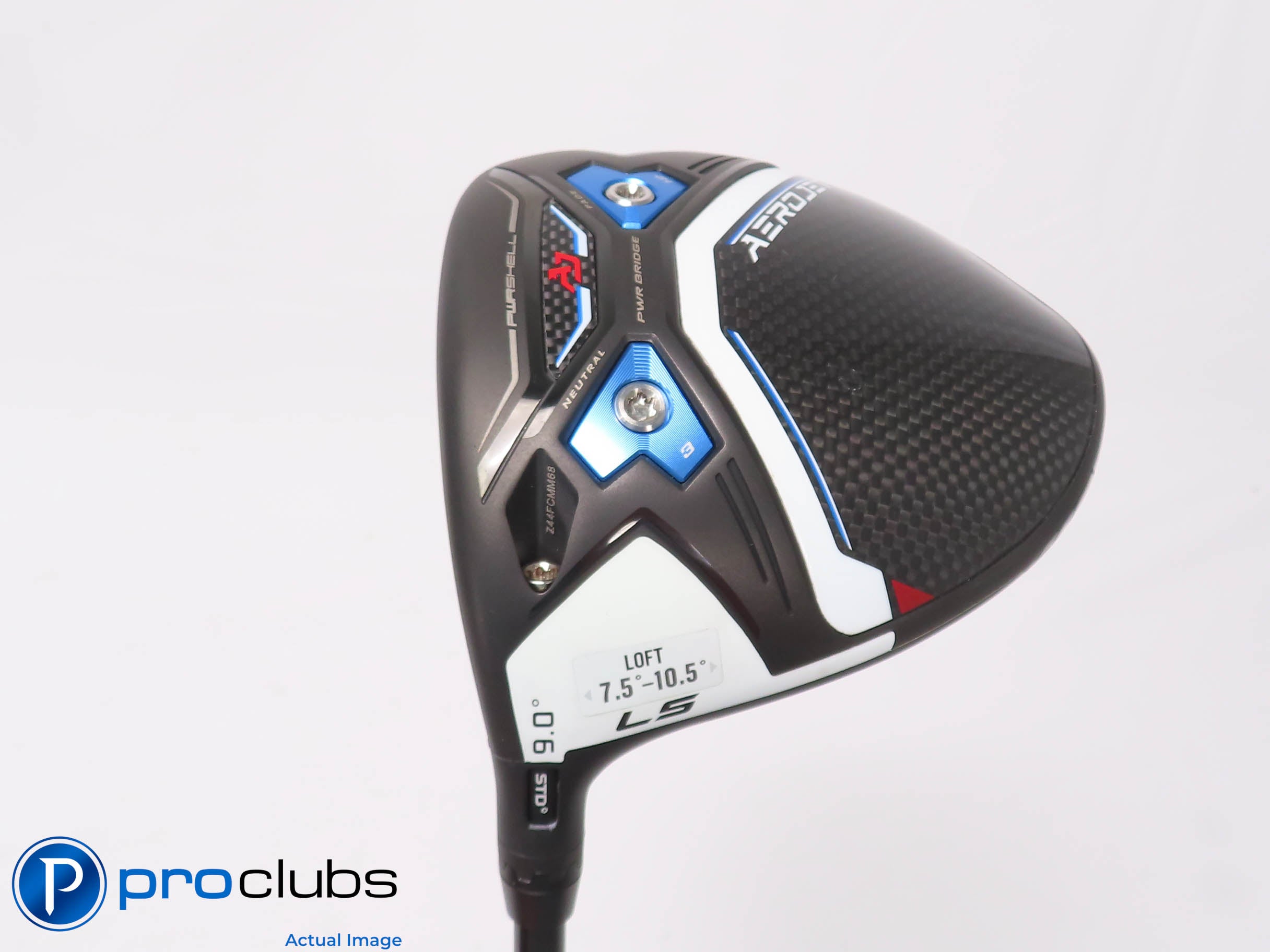 Left Handed Cobra AEROJET LS 9* DRIVER - Kai'li Blue 60 Stiff Flex 452500